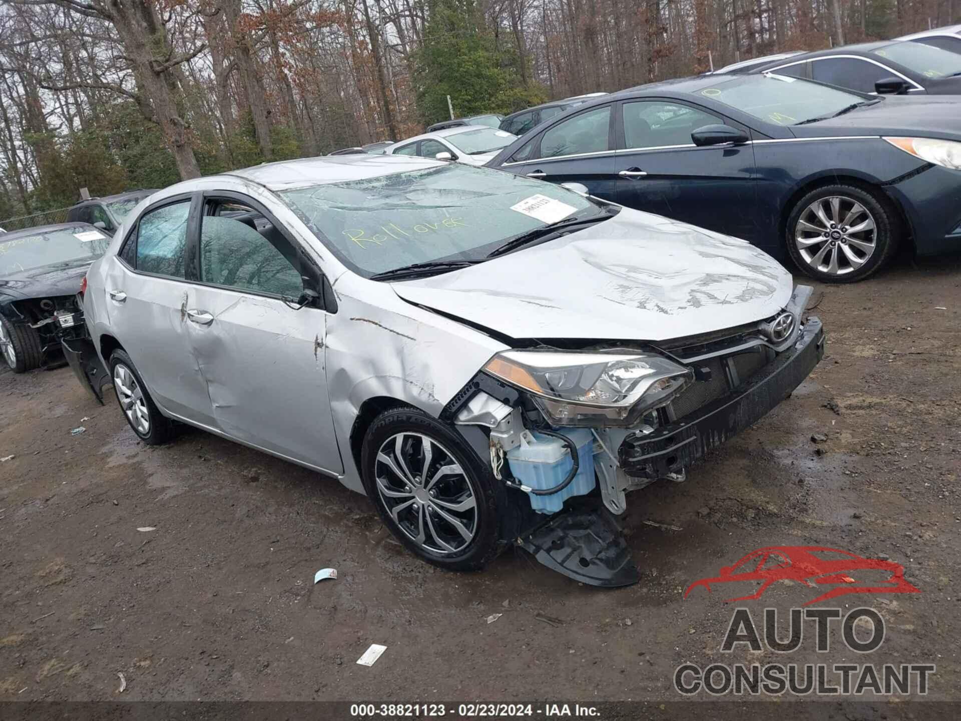 TOYOTA COROLLA 2015 - 2T1BURHE1FC432029