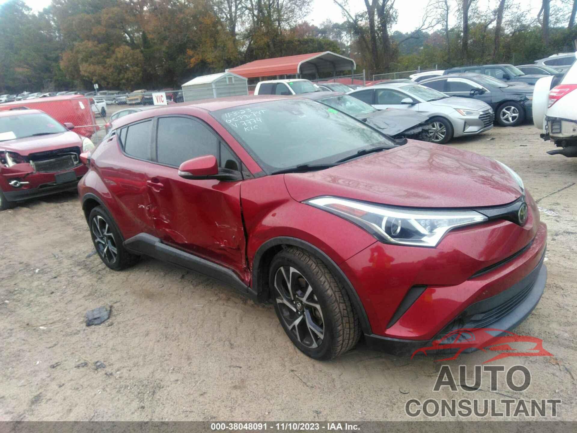 TOYOTA C-HR 2018 - NMTKHMBX2JR007774