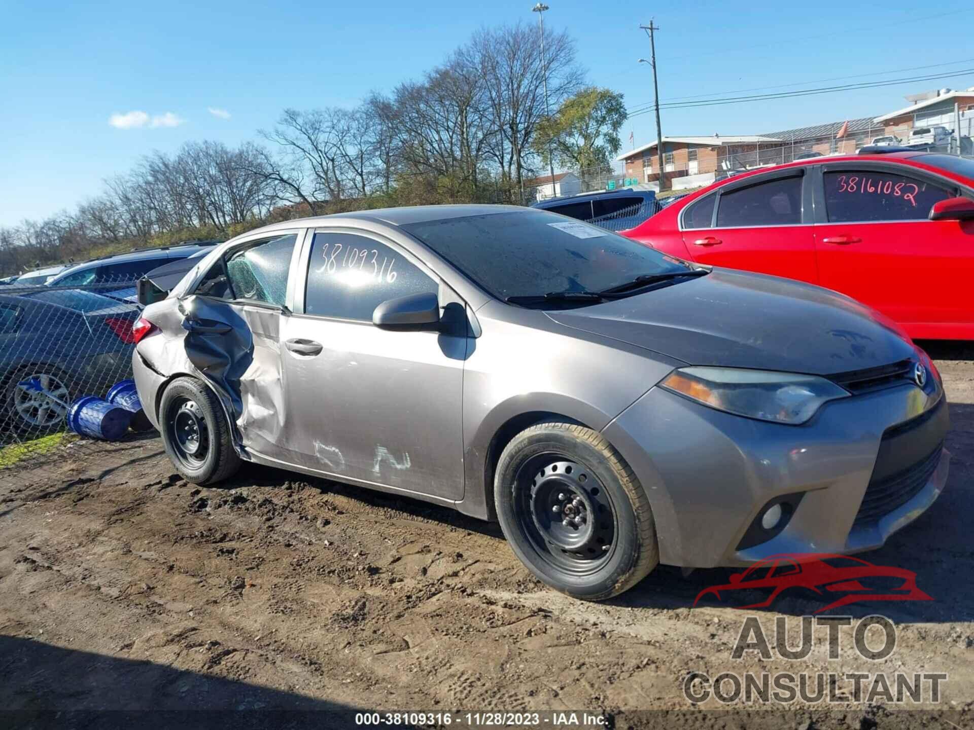 TOYOTA COROLLA 2016 - 2T1BURHE9GC511627