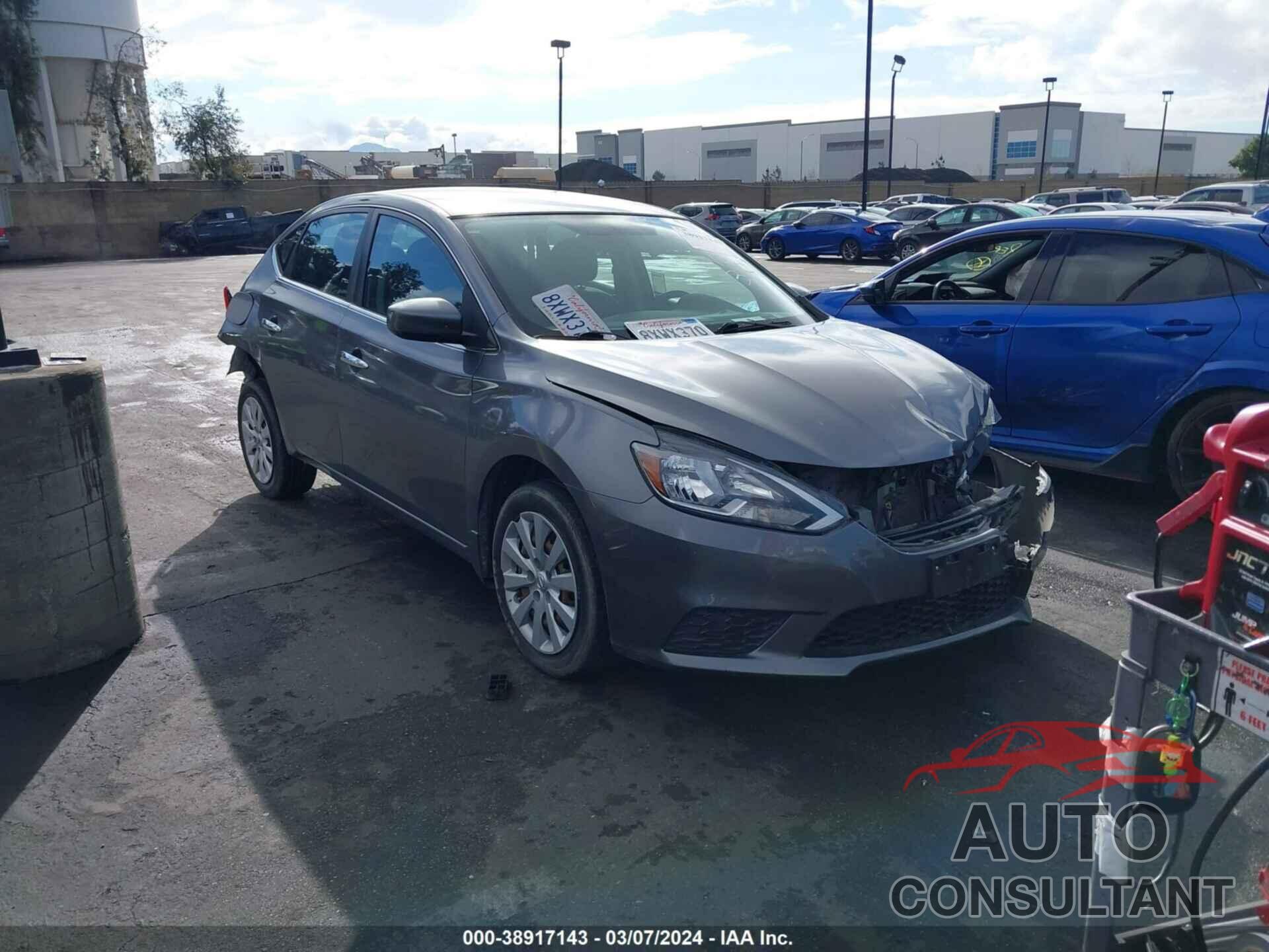 NISSAN SENTRA 2016 - 3N1AB7APXGY297509