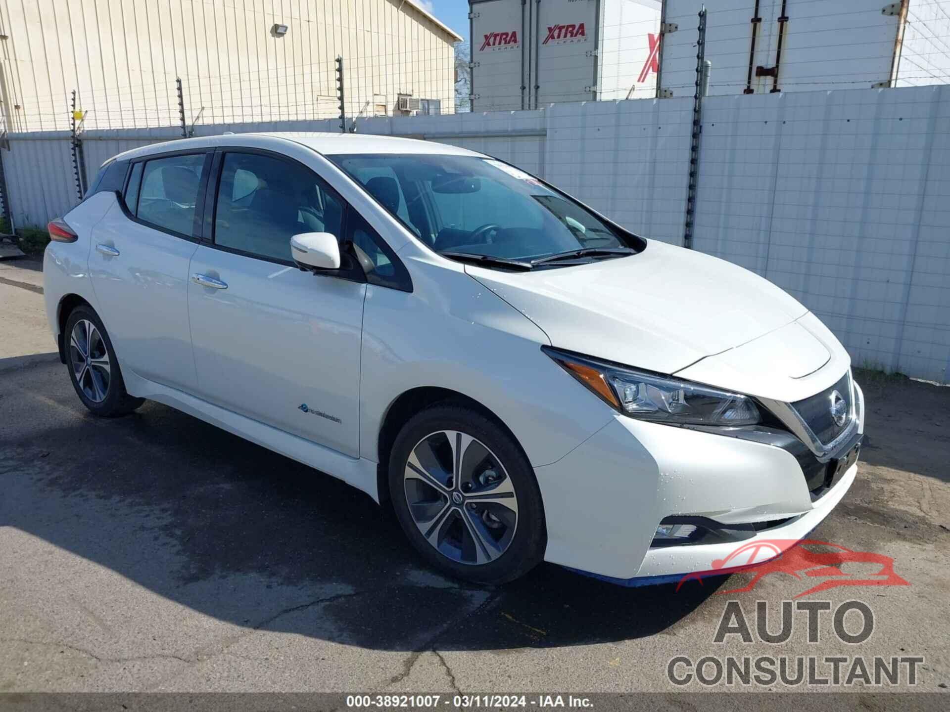 NISSAN LEAF 2019 - 1N4BZ1CP3KC312821