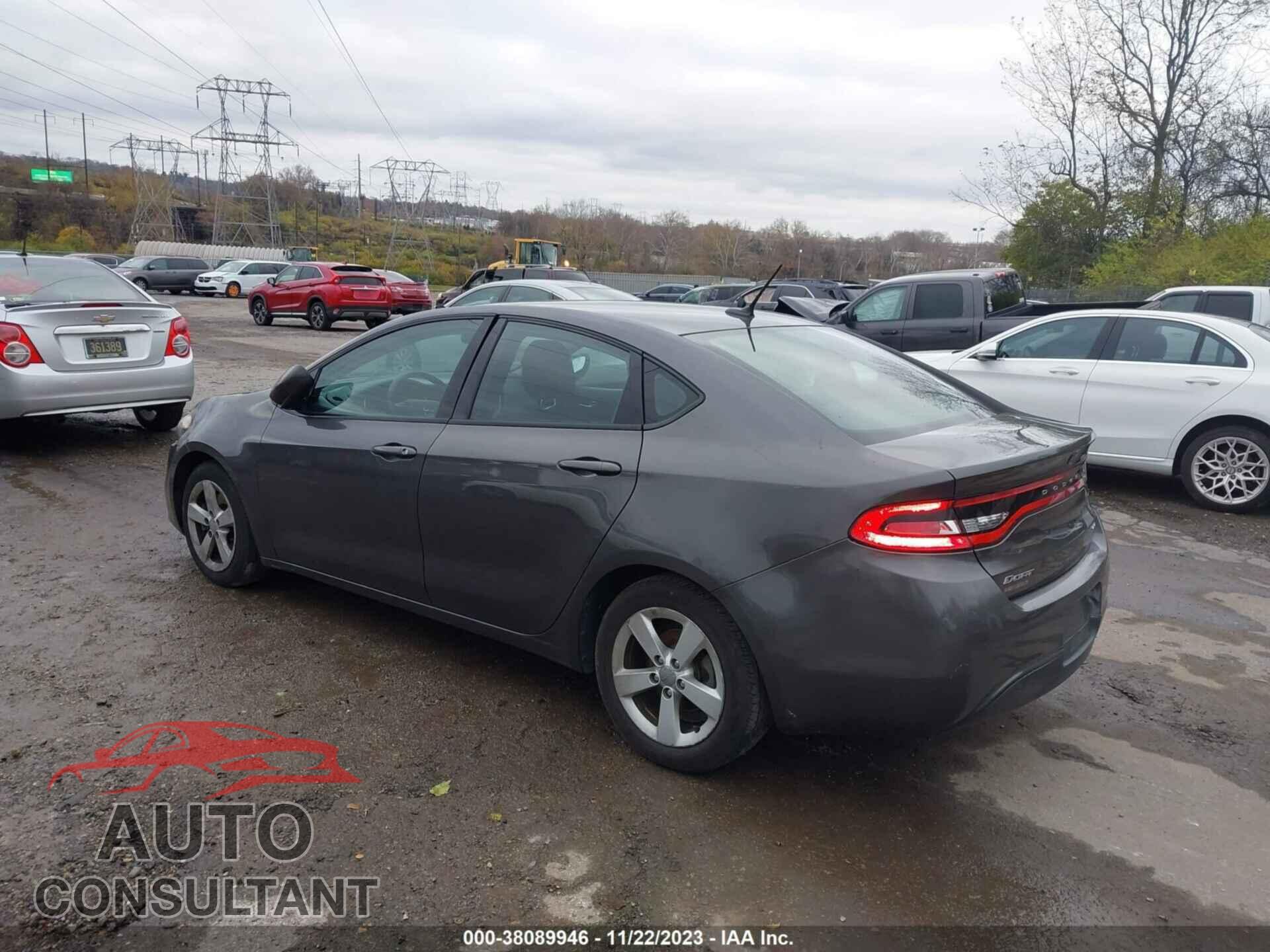 DODGE DART 2015 - 1C3CDFBB1FD362542
