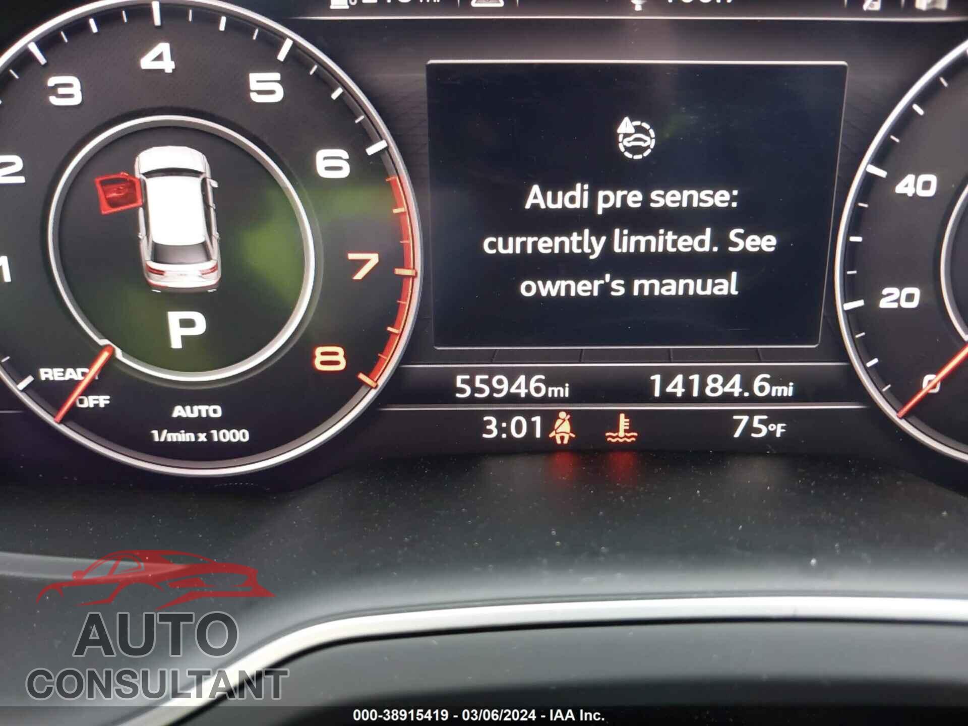 AUDI Q7 2019 - WA1VAAF76KD007795