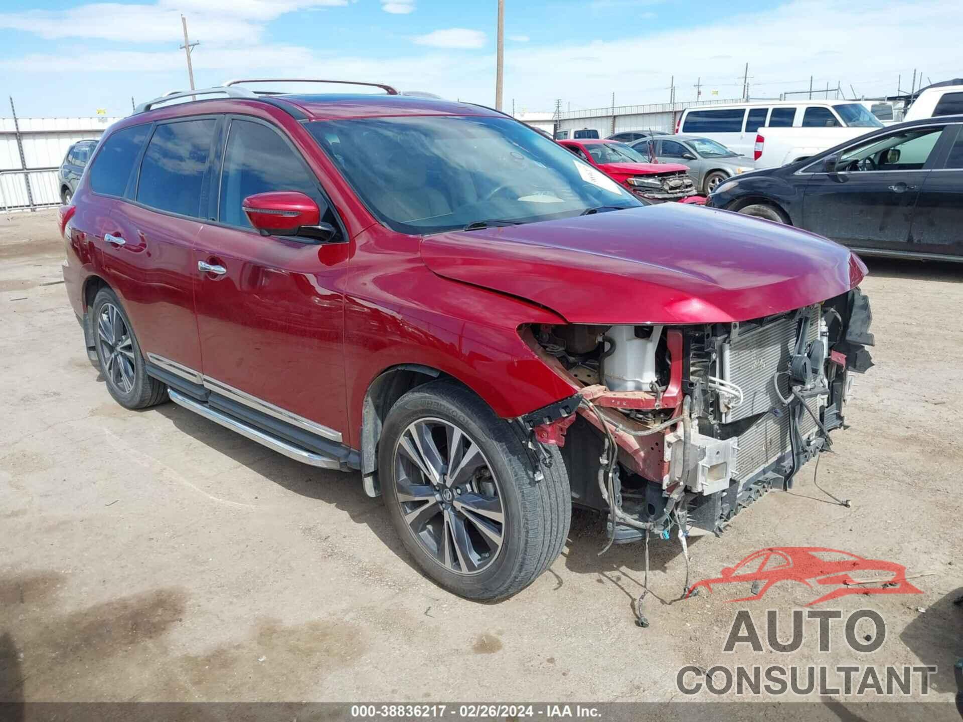 NISSAN PATHFINDER 2019 - 5N1DR2MN2KC598484