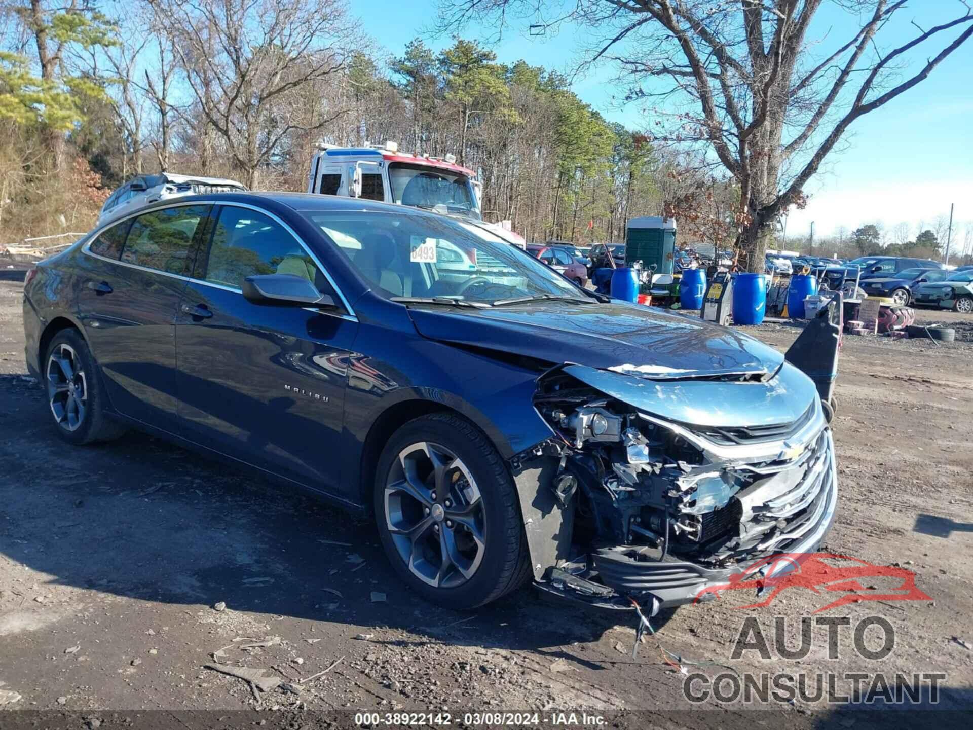 CHEVROLET MALIBU 2022 - 1G1ZD5STXNF170864