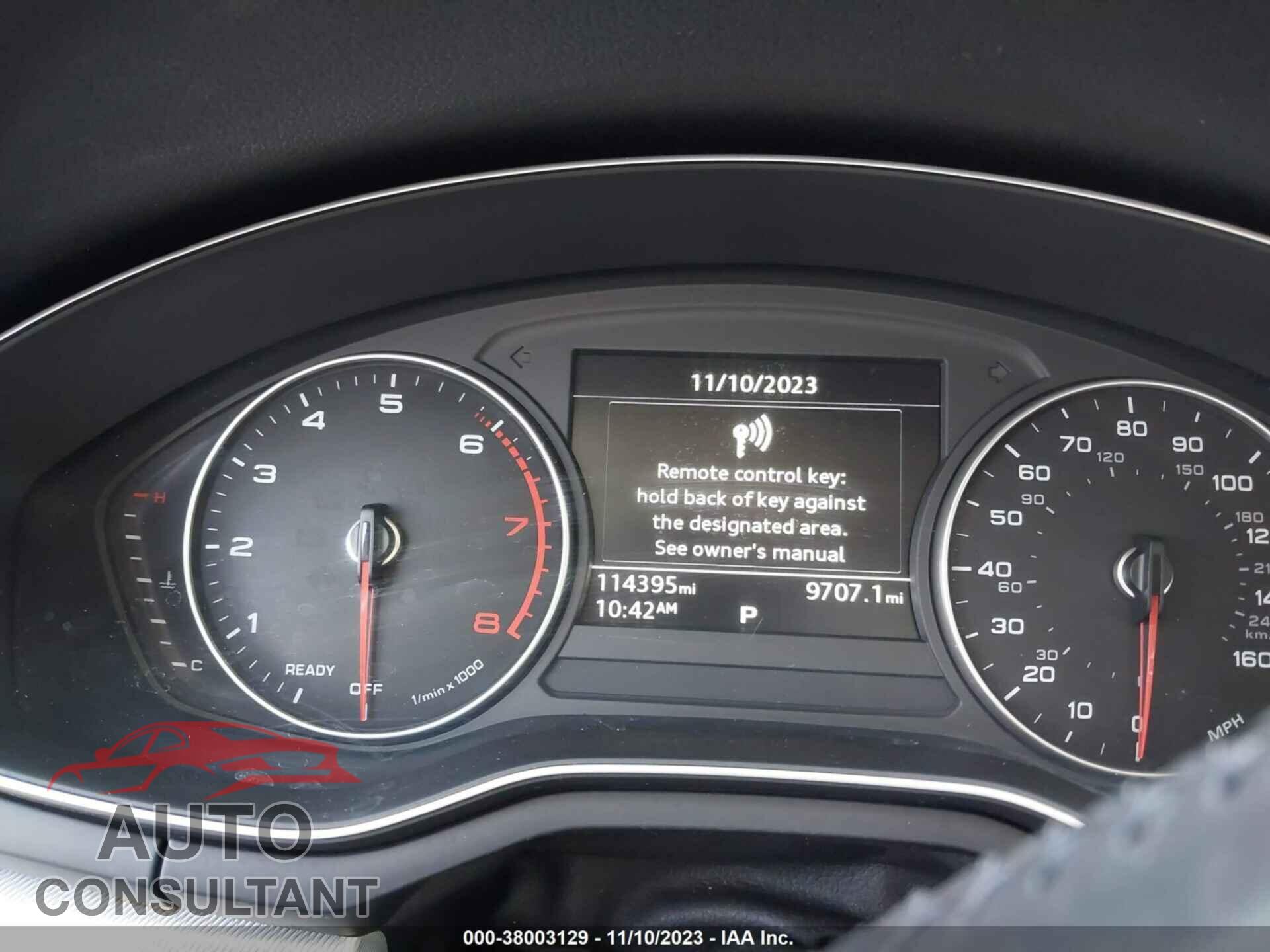 AUDI A4 2017 - WAUANAF44HN052152
