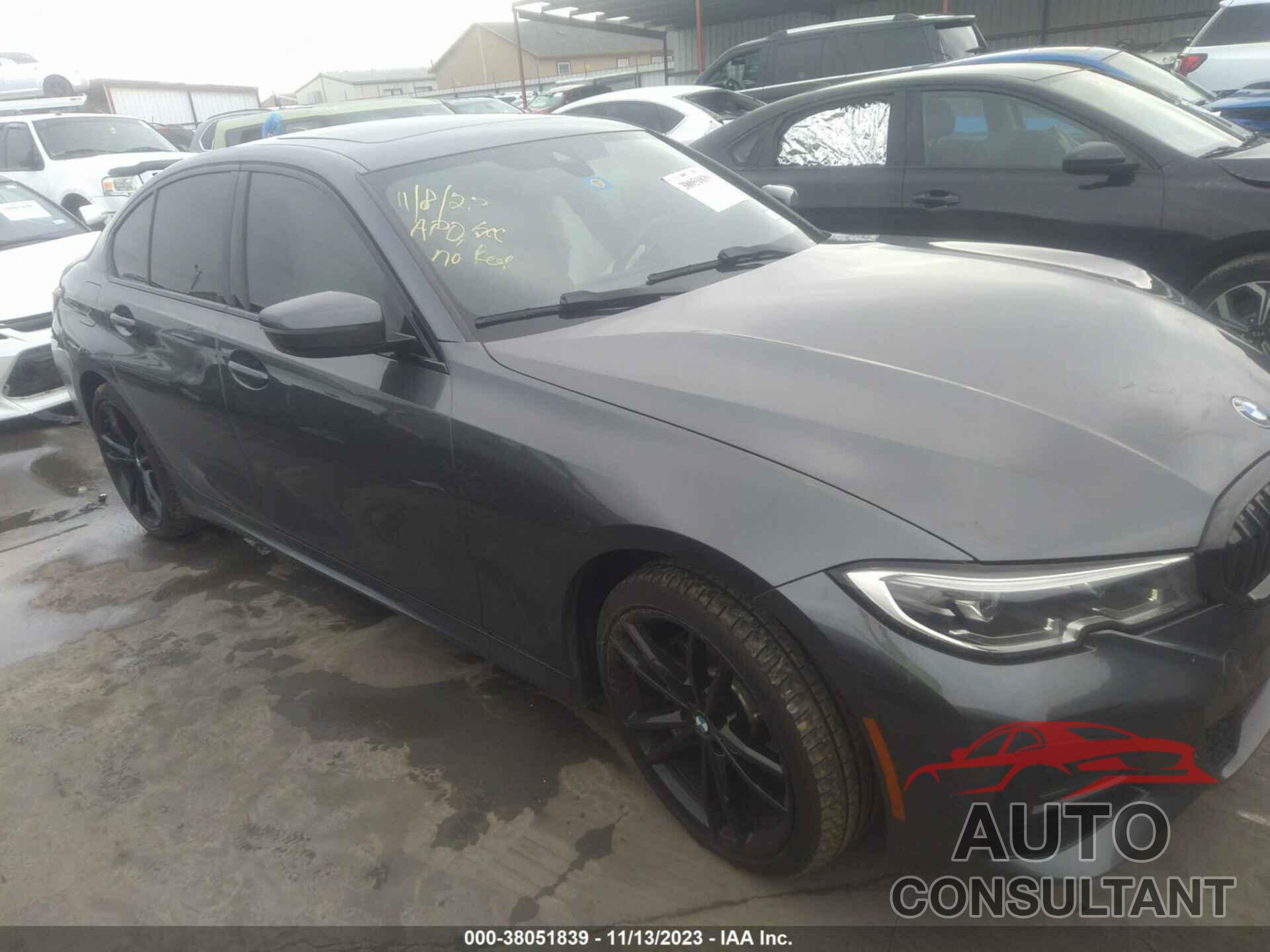 BMW 3 SERIES 2021 - 3MW5P7J00M8C01771