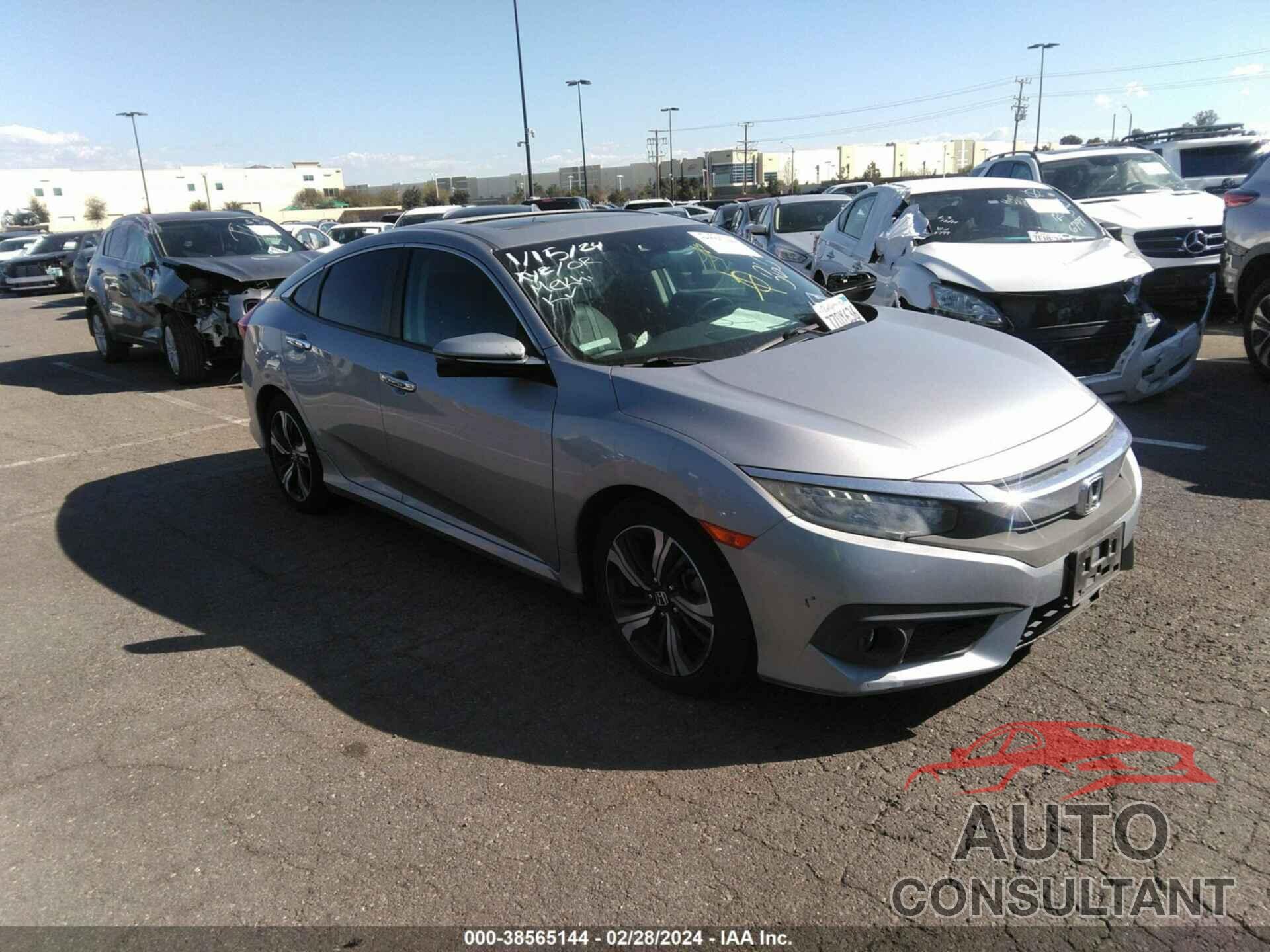 HONDA CIVIC 2016 - 2HGFC1F92GH638402