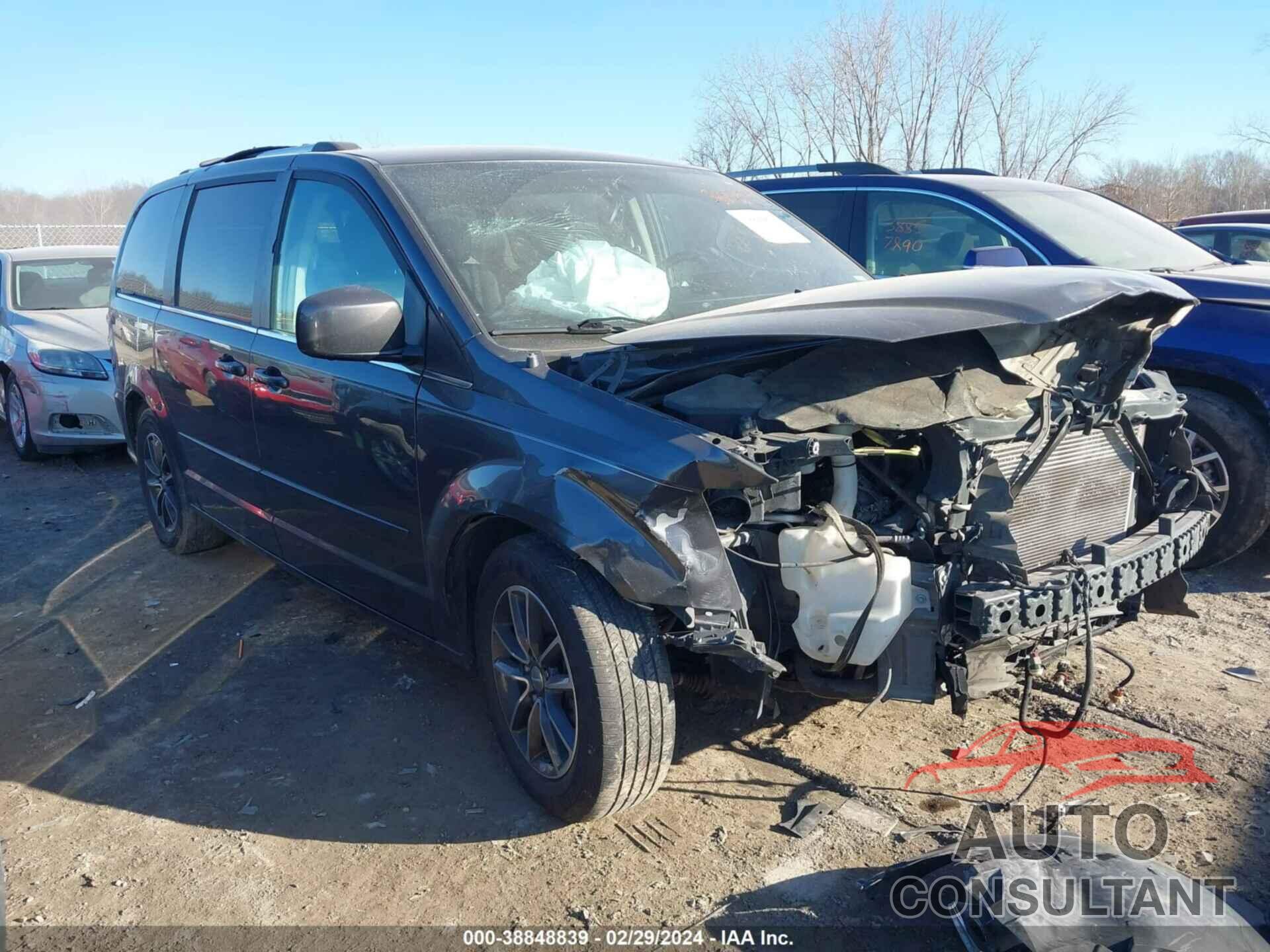 DODGE GRAND CARAVAN 2017 - 2C4RDGCG9HR862907