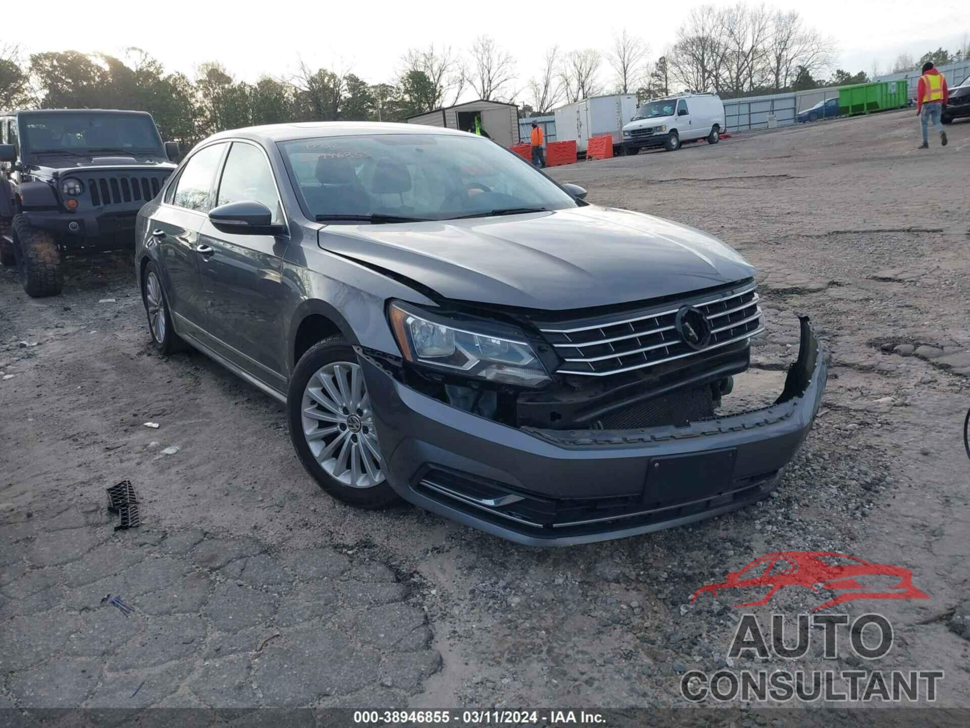VOLKSWAGEN PASSAT 2017 - 1VWBT7A36HC075729