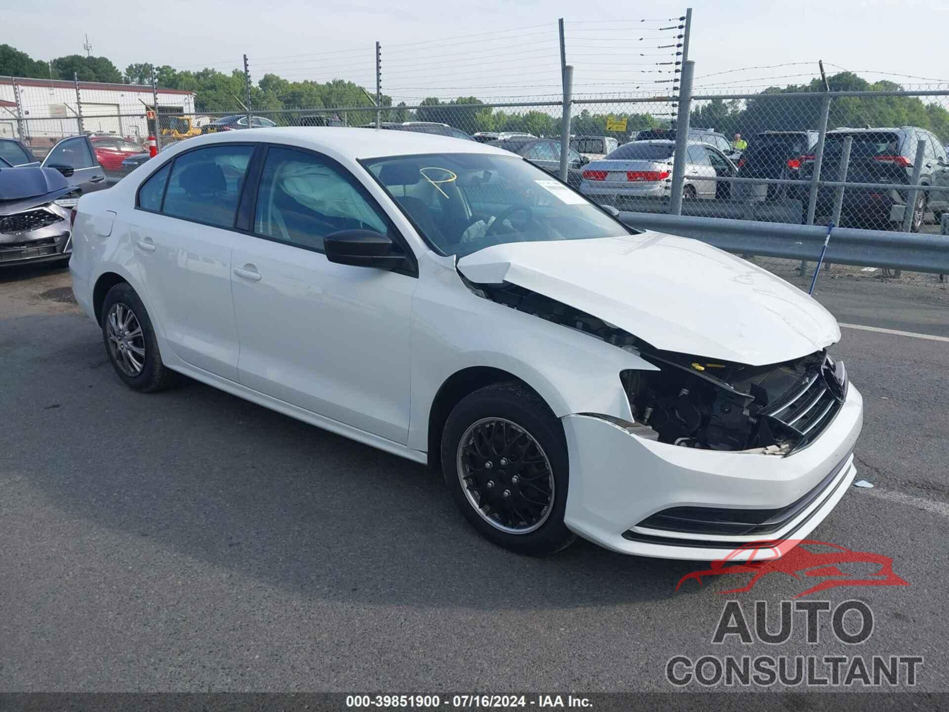 VOLKSWAGEN JETTA 2016 - 3VW267AJ6GM285668