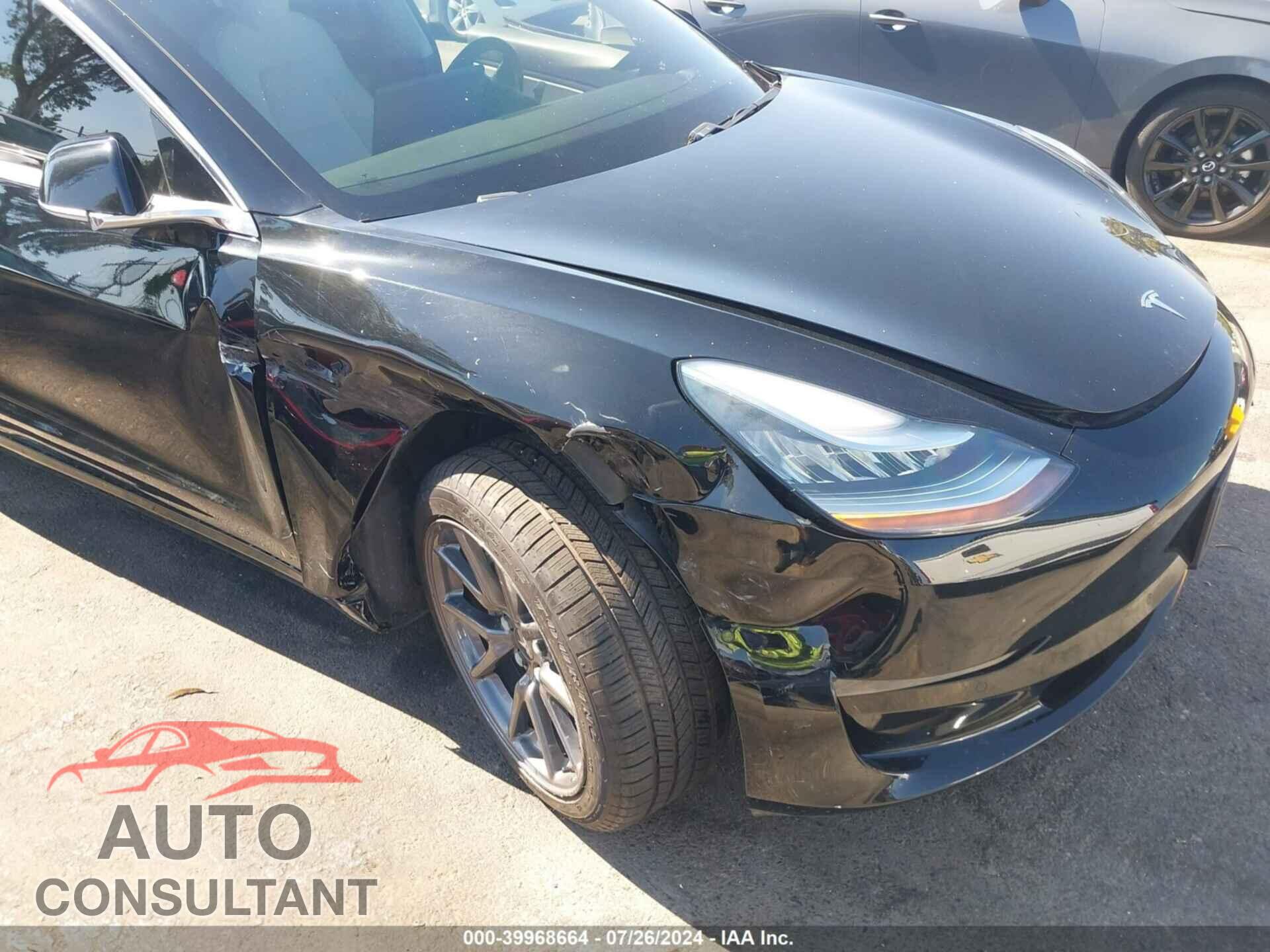 TESLA MODEL 3 2019 - 5YJ3E1EA4KF312090
