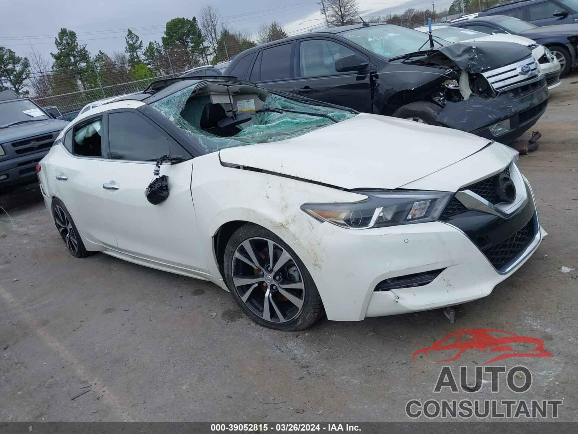 NISSAN MAXIMA 2017 - 1N4AA6APXHC452294