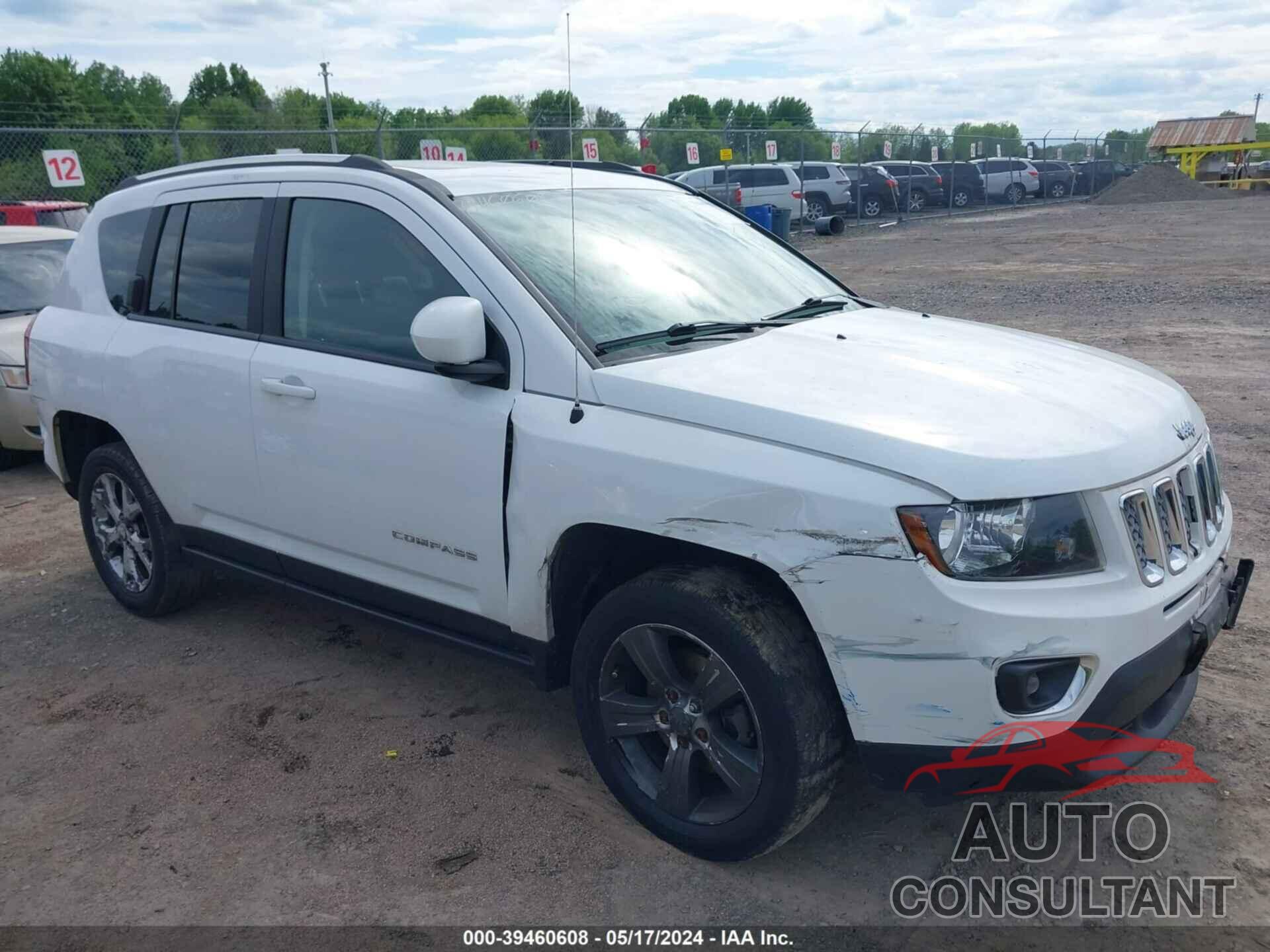 JEEP COMPASS 2017 - 1C4NJDEB9HD192706