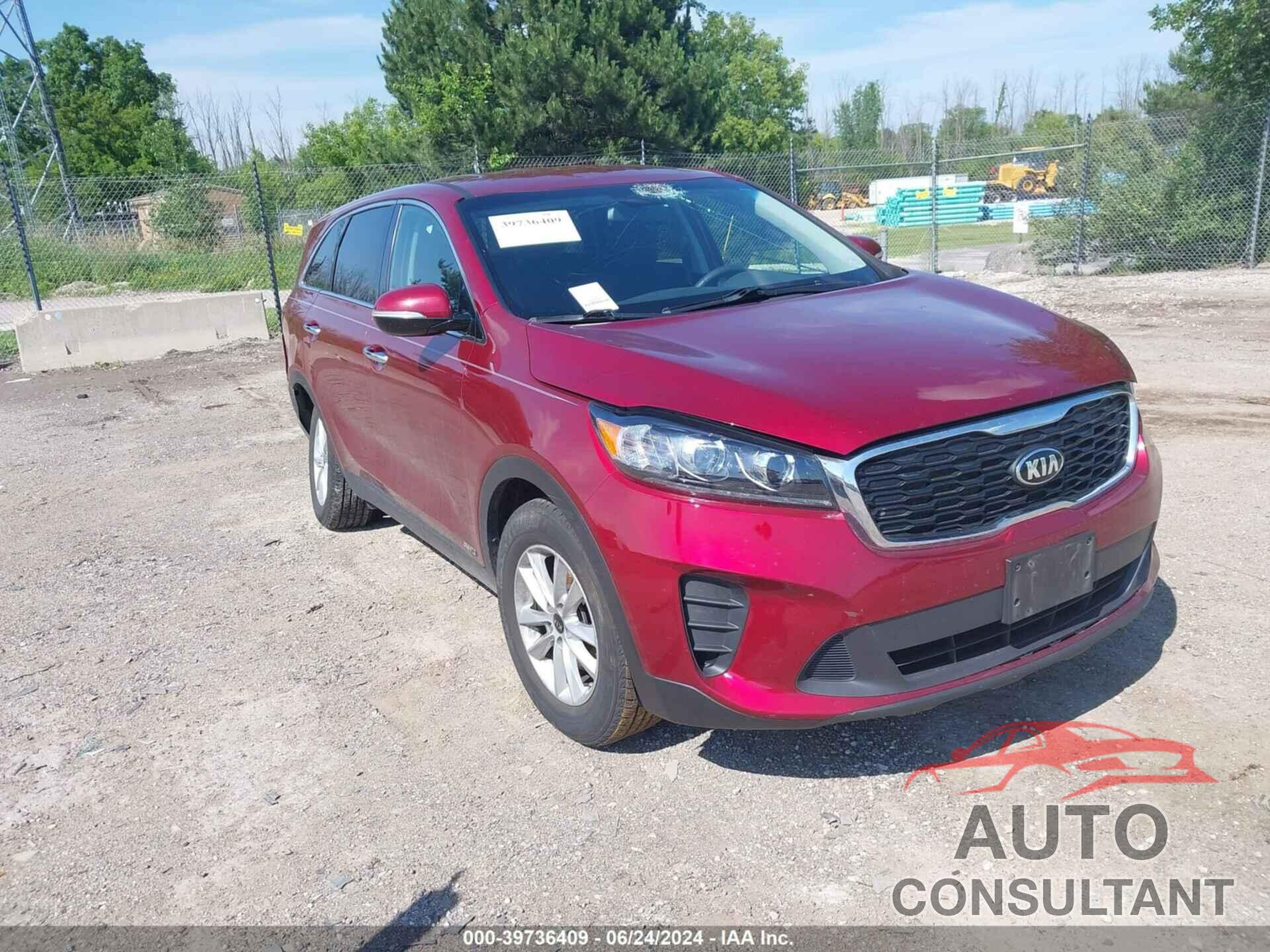 KIA SORENTO 2019 - 5XYPGDA37KG500244
