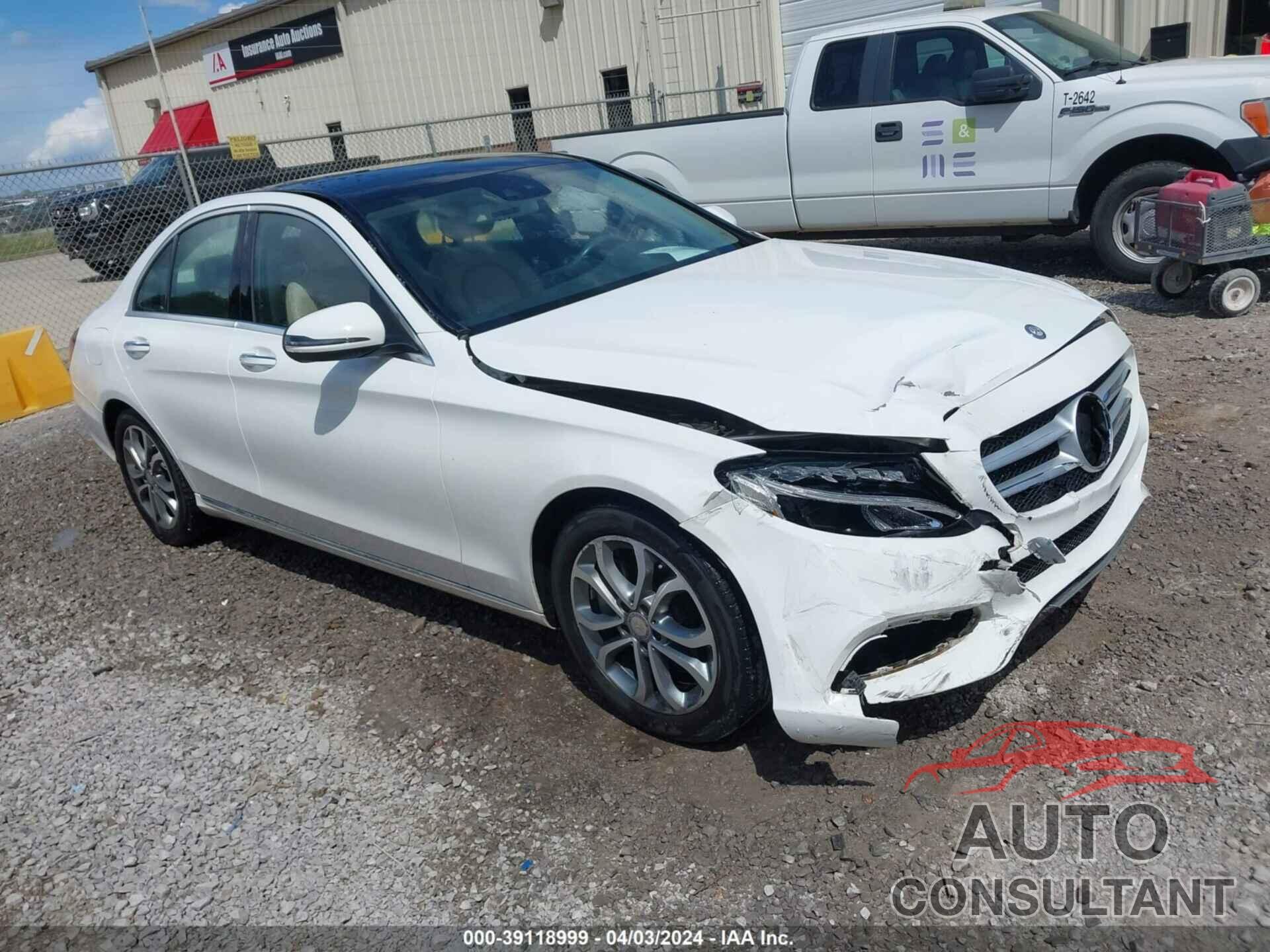 MERCEDES-BENZ C 300 2016 - WDDWF4JB2GR141647