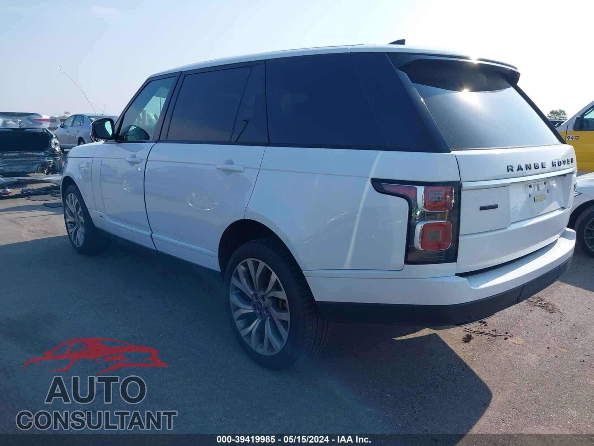 LAND ROVER RANGE ROVER 2018 - SALGS5REXJA390131