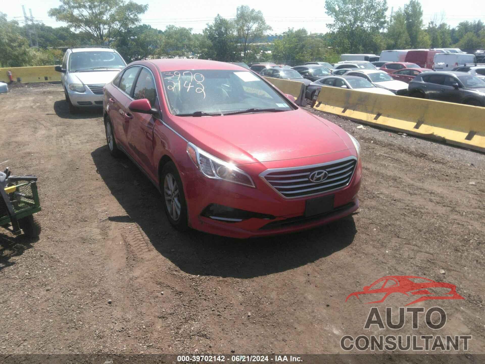 HYUNDAI SONATA 2017 - 5NPE24AF7HH484242