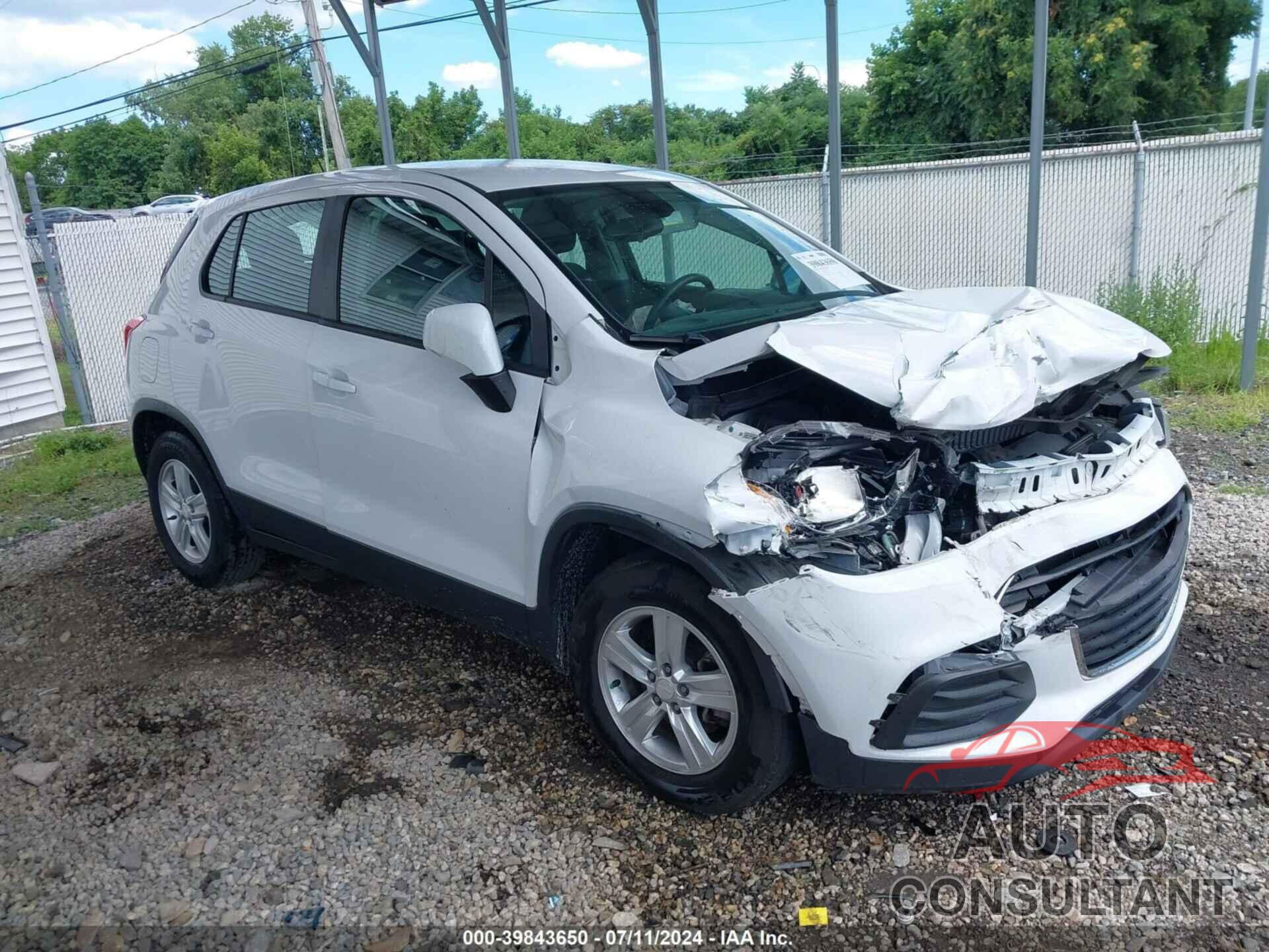 CHEVROLET TRAX 2020 - 3GNCJKSB0LL158051