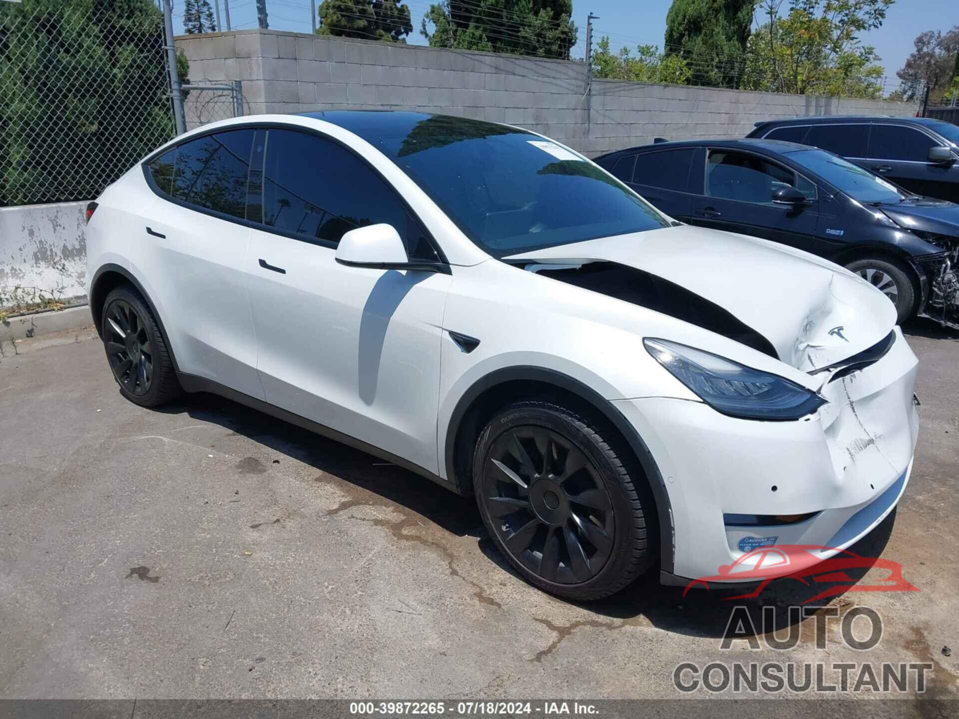 TESLA MODEL Y 2021 - 5YJYGDEE3MF092688