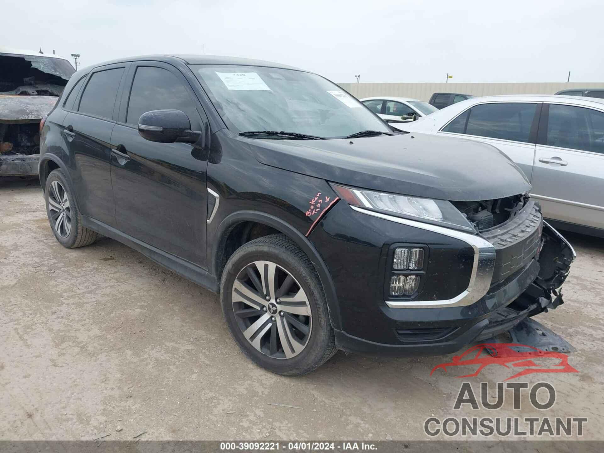 MITSUBISHI OUTLANDER SPORT 2021 - JA4APVAU3MU030147