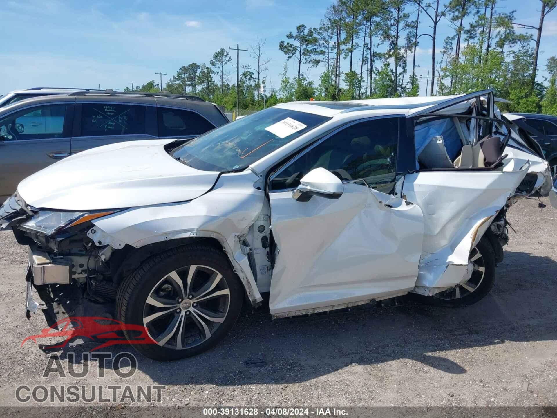 LEXUS RX 2017 - 2T2ZZMCA8HC074319