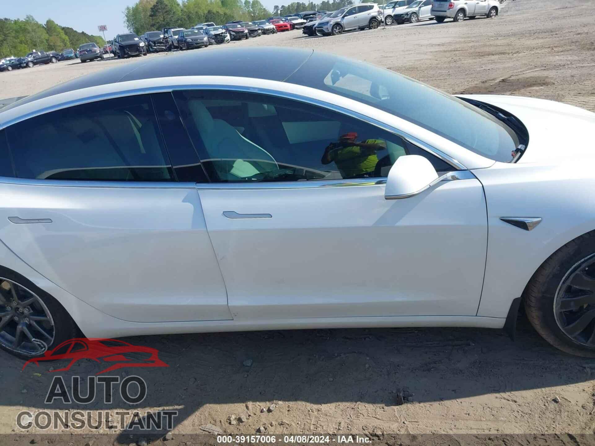 TESLA MODEL 3 2019 - 5YJ3E1EB5KF213903