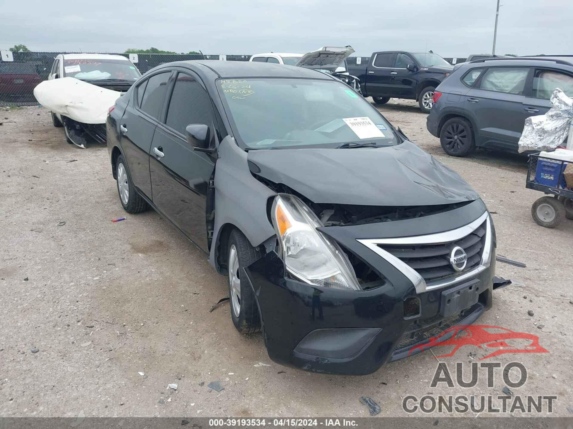 NISSAN VERSA 2017 - 3N1CN7AP3HL854761