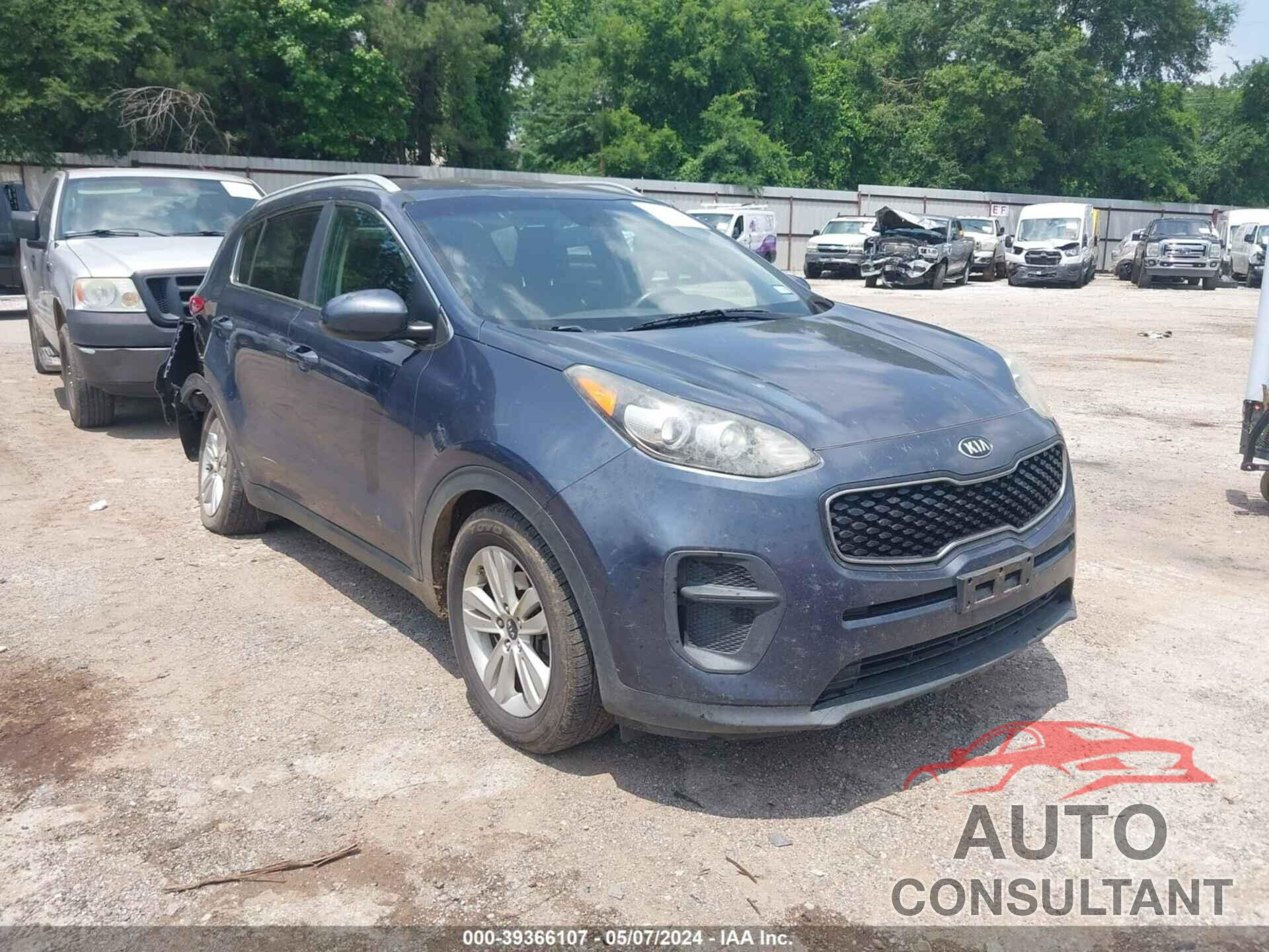 KIA SPORTAGE 2017 - KNDPM3AC7H7070630