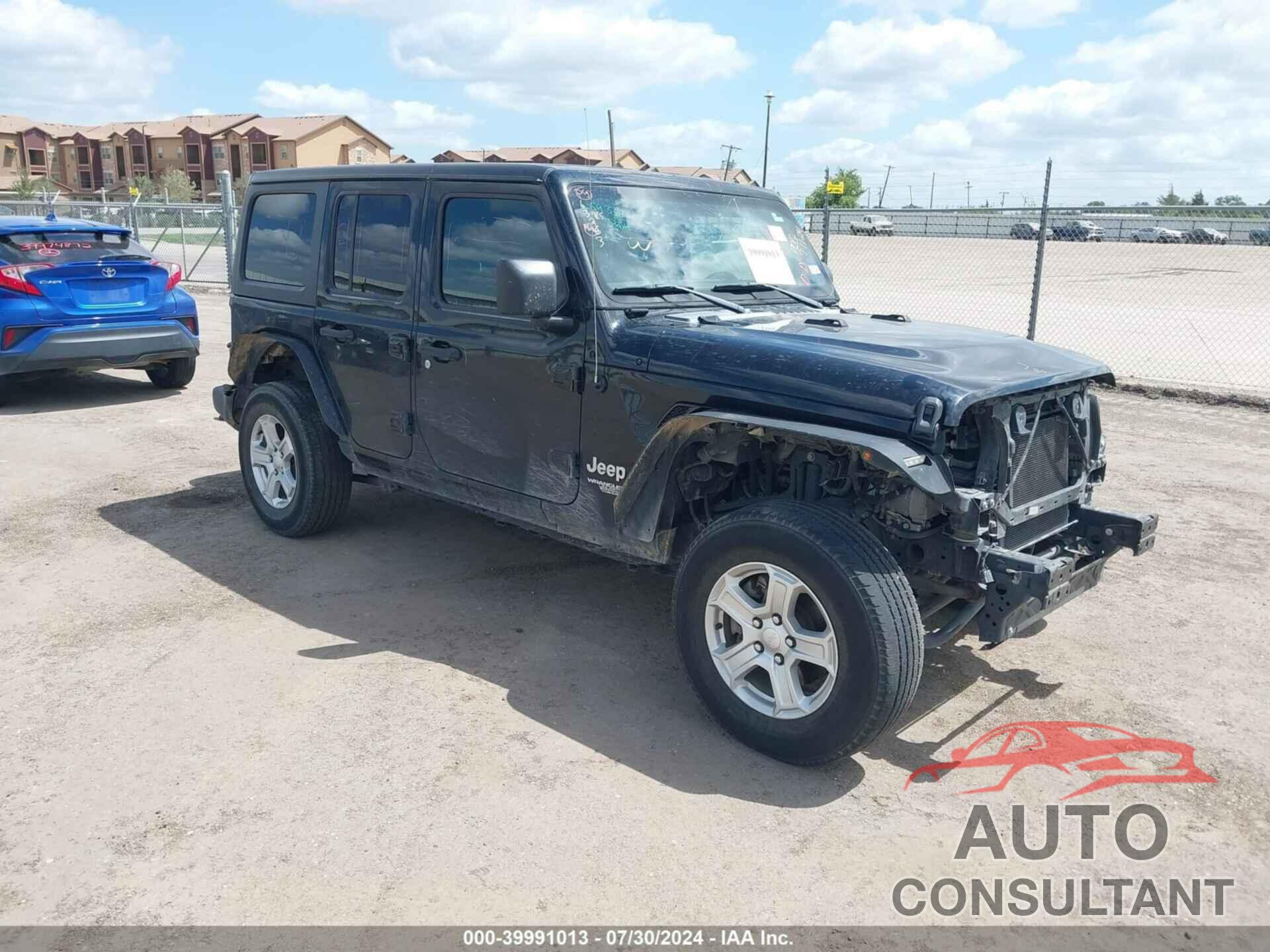 JEEP WRANGLER UNLIMITED 2020 - 1C4HJXDN2LW181408