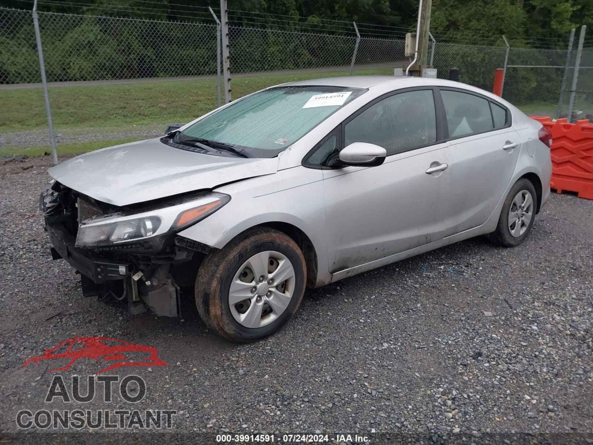 KIA FORTE 2017 - 3KPFK4A71HE076840