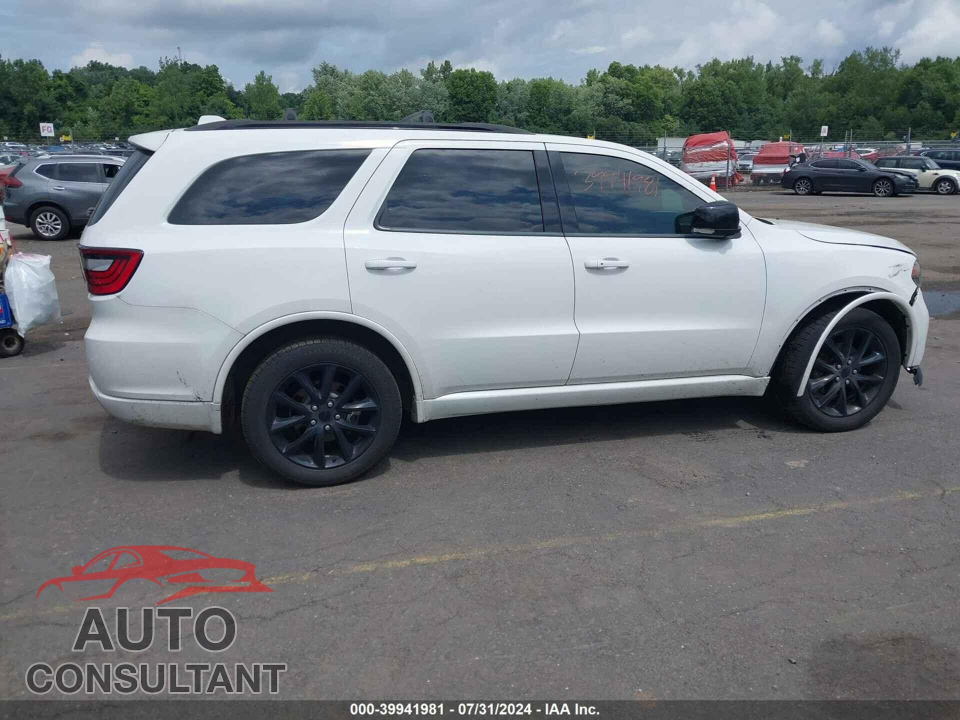 DODGE DURANGO 2017 - 1C4RDJDG9HC691791