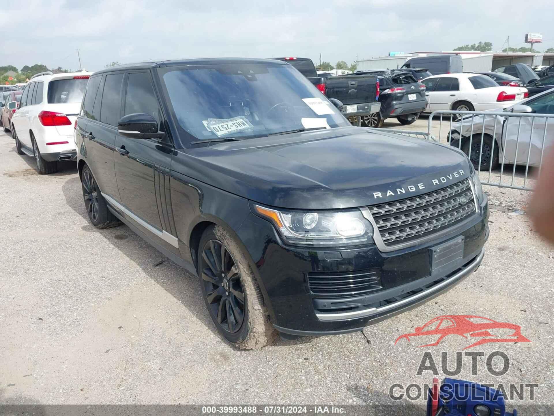 LAND ROVER RANGE ROVER 2017 - SALGR2FV8HA351207