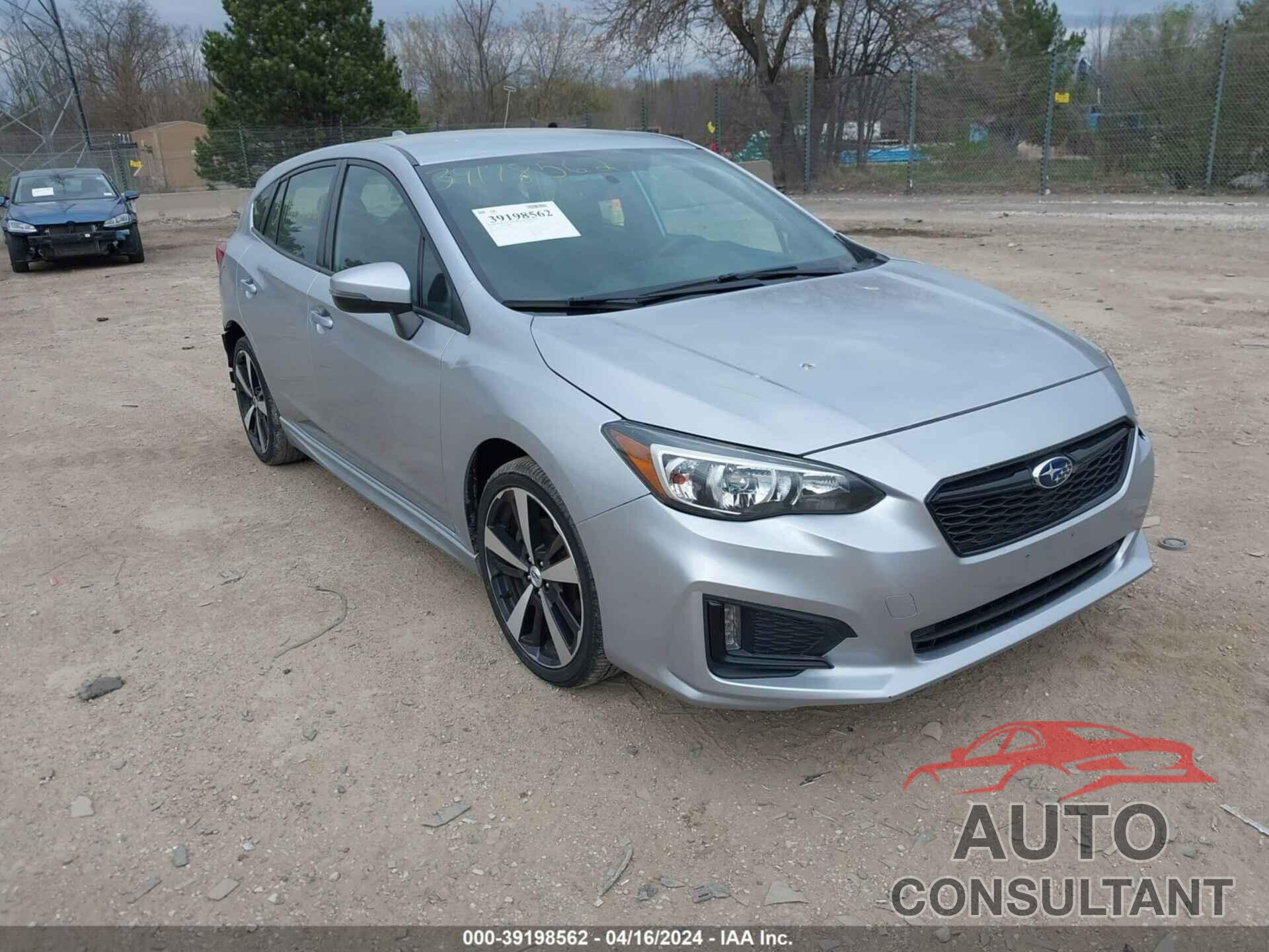 SUBARU IMPREZA 2017 - 4S3GTAK63H3733845