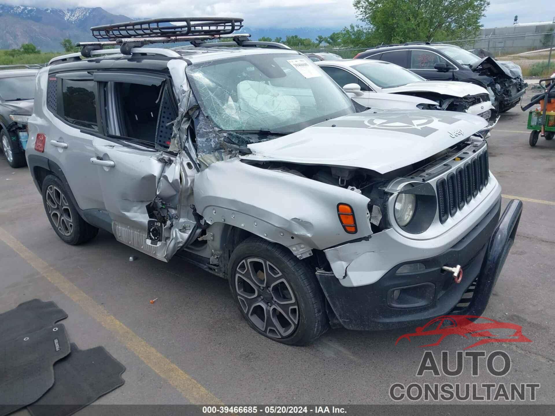 JEEP RENEGADE 2016 - ZACCJBDT5GPC69139