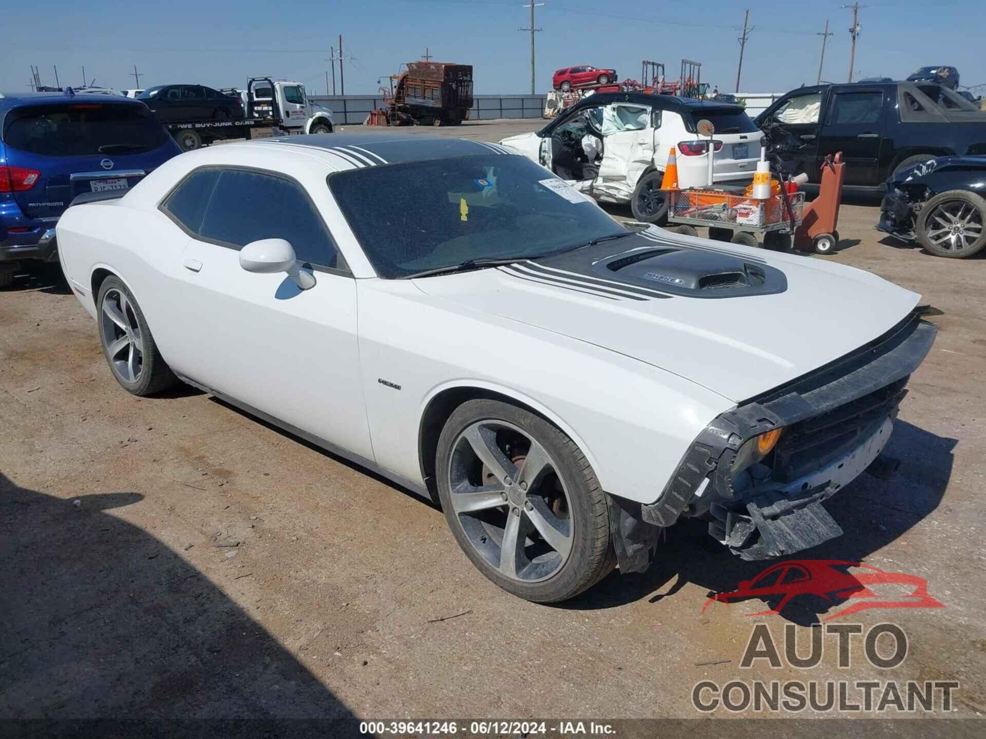 DODGE CHALLENGER 2016 - 2C3CDZBT7GH172095