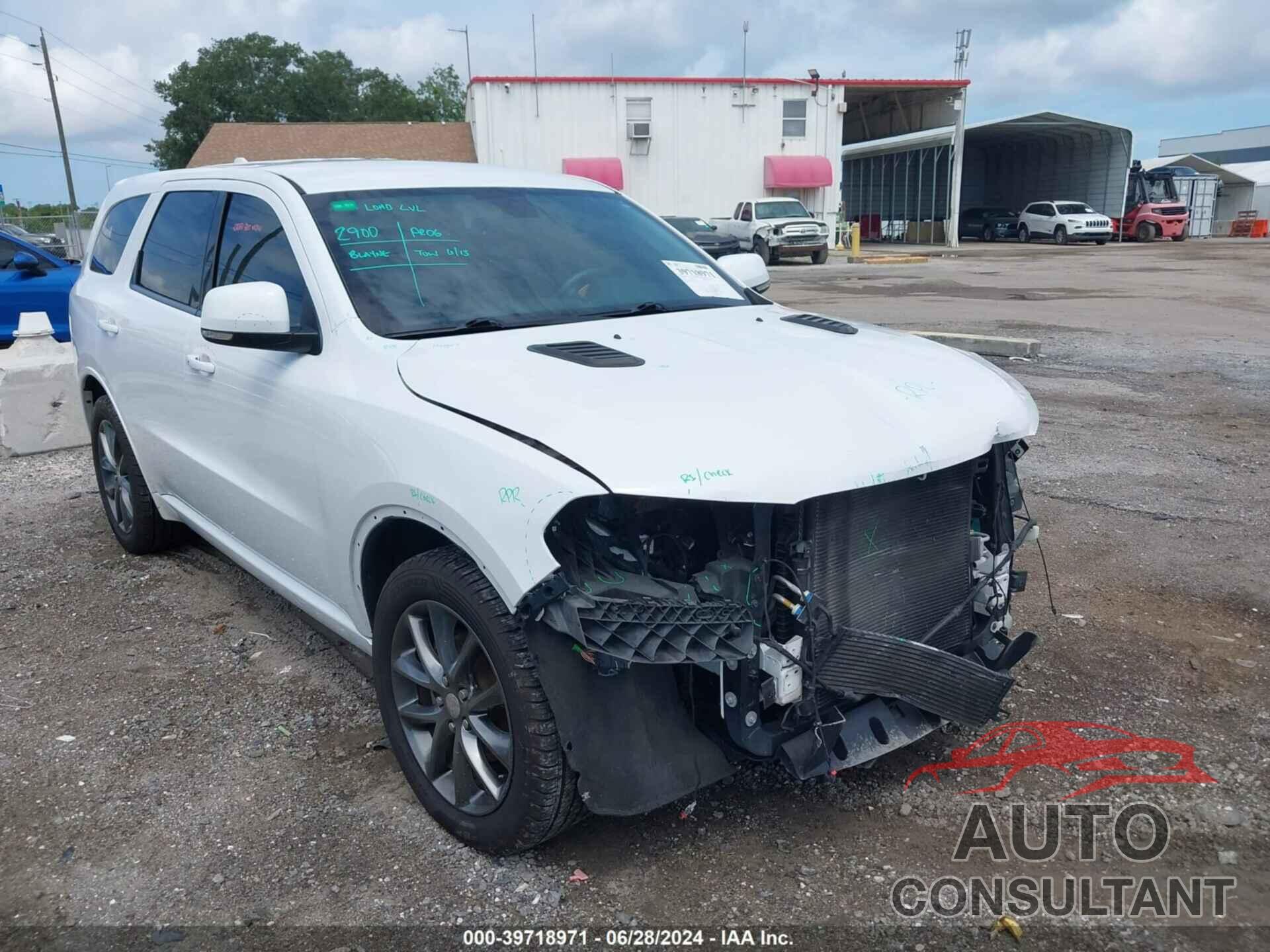 DODGE DURANGO 2017 - 1C4RDHDGXHC903932