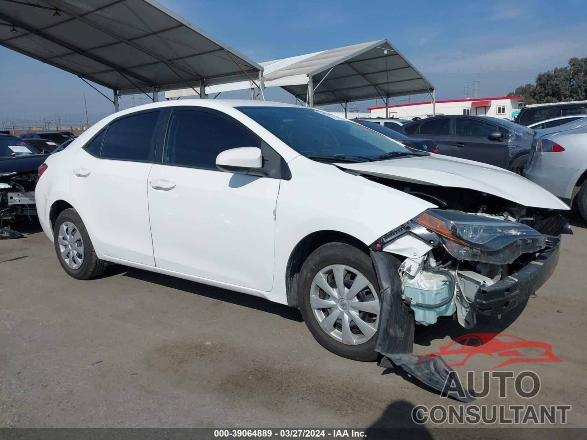 TOYOTA COROLLA 2017 - 5YFBURHE5HP703967