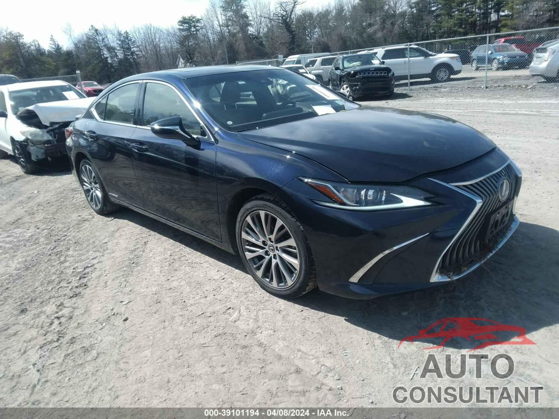 LEXUS ES 300H 2019 - JTHB21B1XK2031065