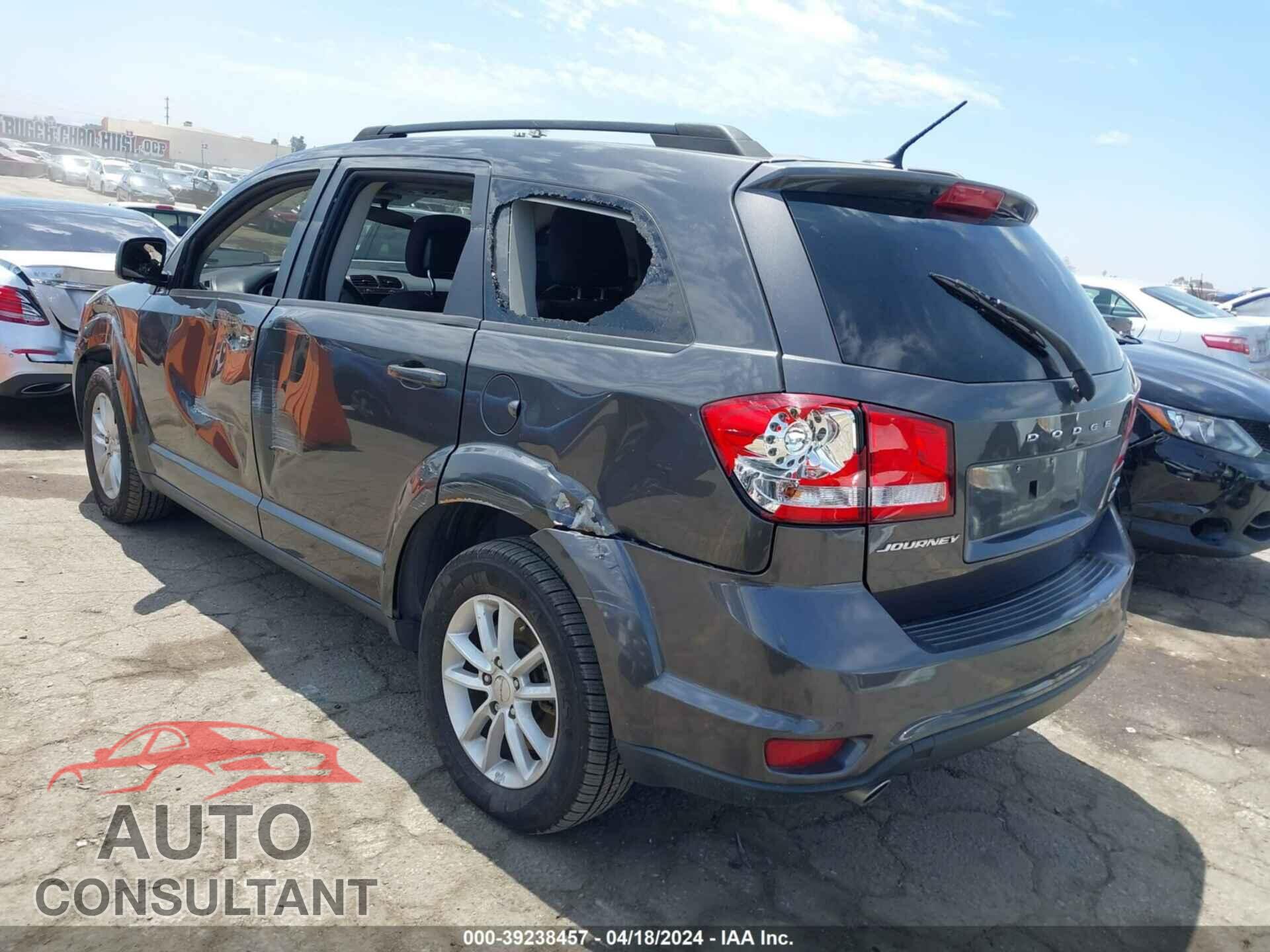 DODGE JOURNEY 2017 - 3C4PDCBG9HT526589