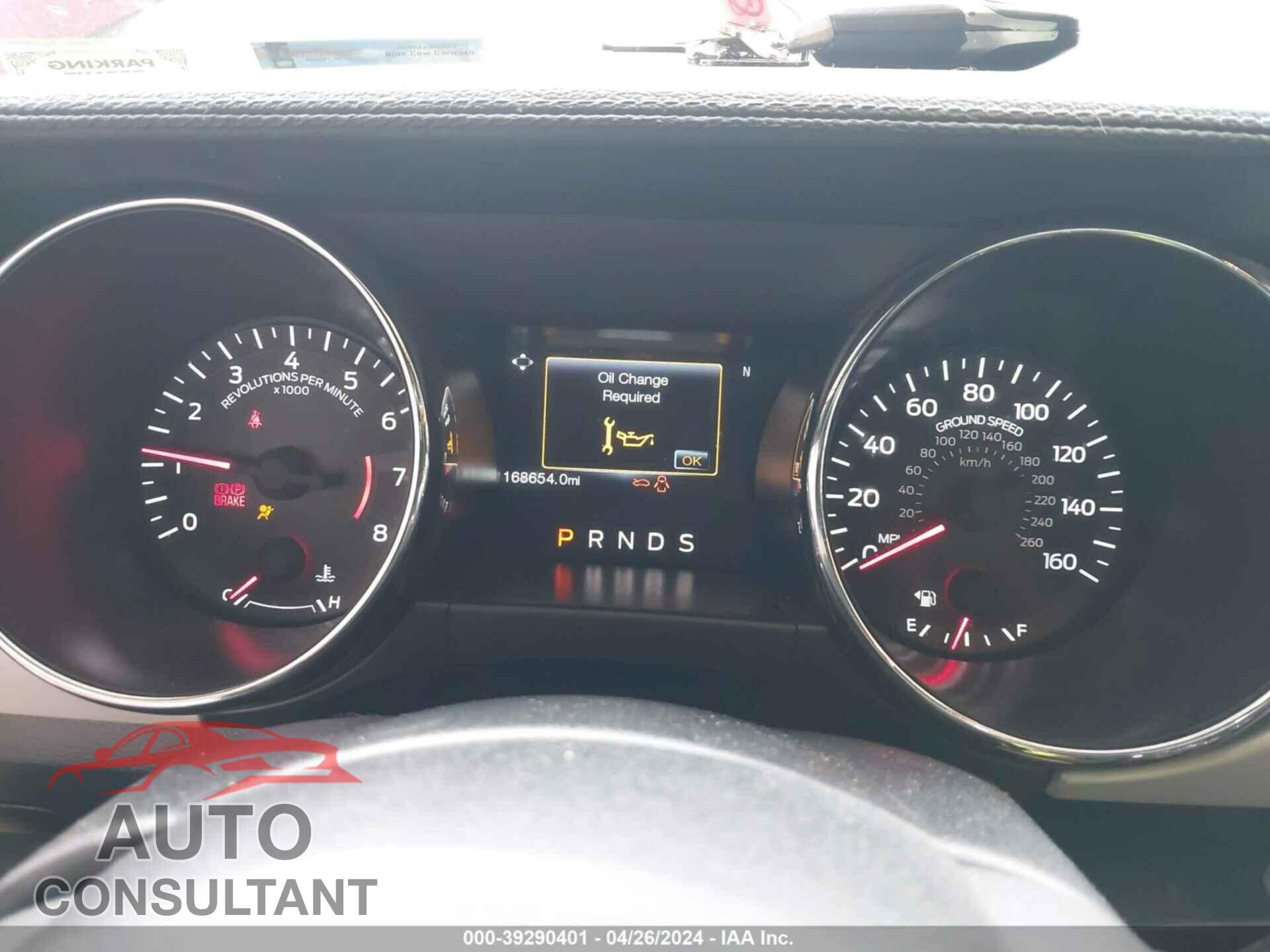 FORD MUSTANG 2016 - 1FA6P8TH2G5290735