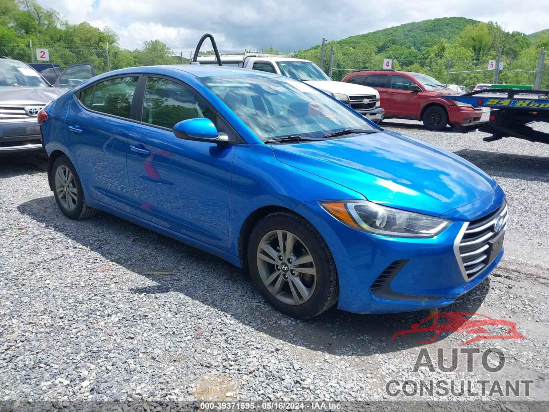 HYUNDAI ELANTRA 2017 - 5NPD84LFXHH018344