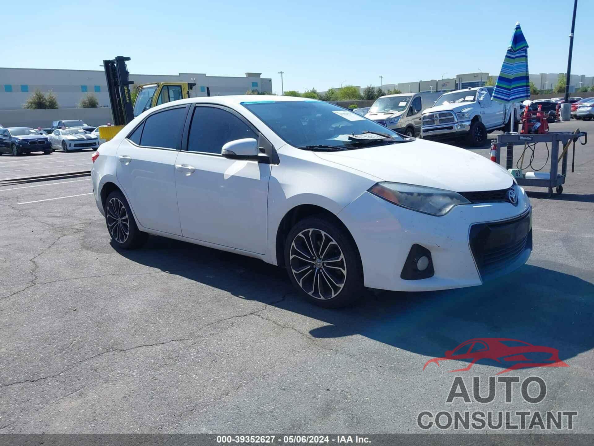 TOYOTA COROLLA 2016 - 5YFBURHE6GP426759