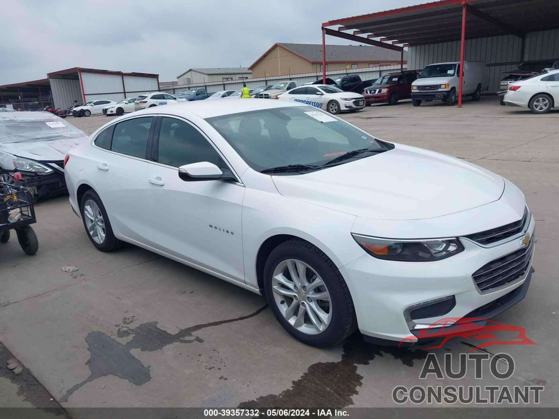 CHEVROLET MALIBU 2016 - 1G1ZE5ST1GF294666
