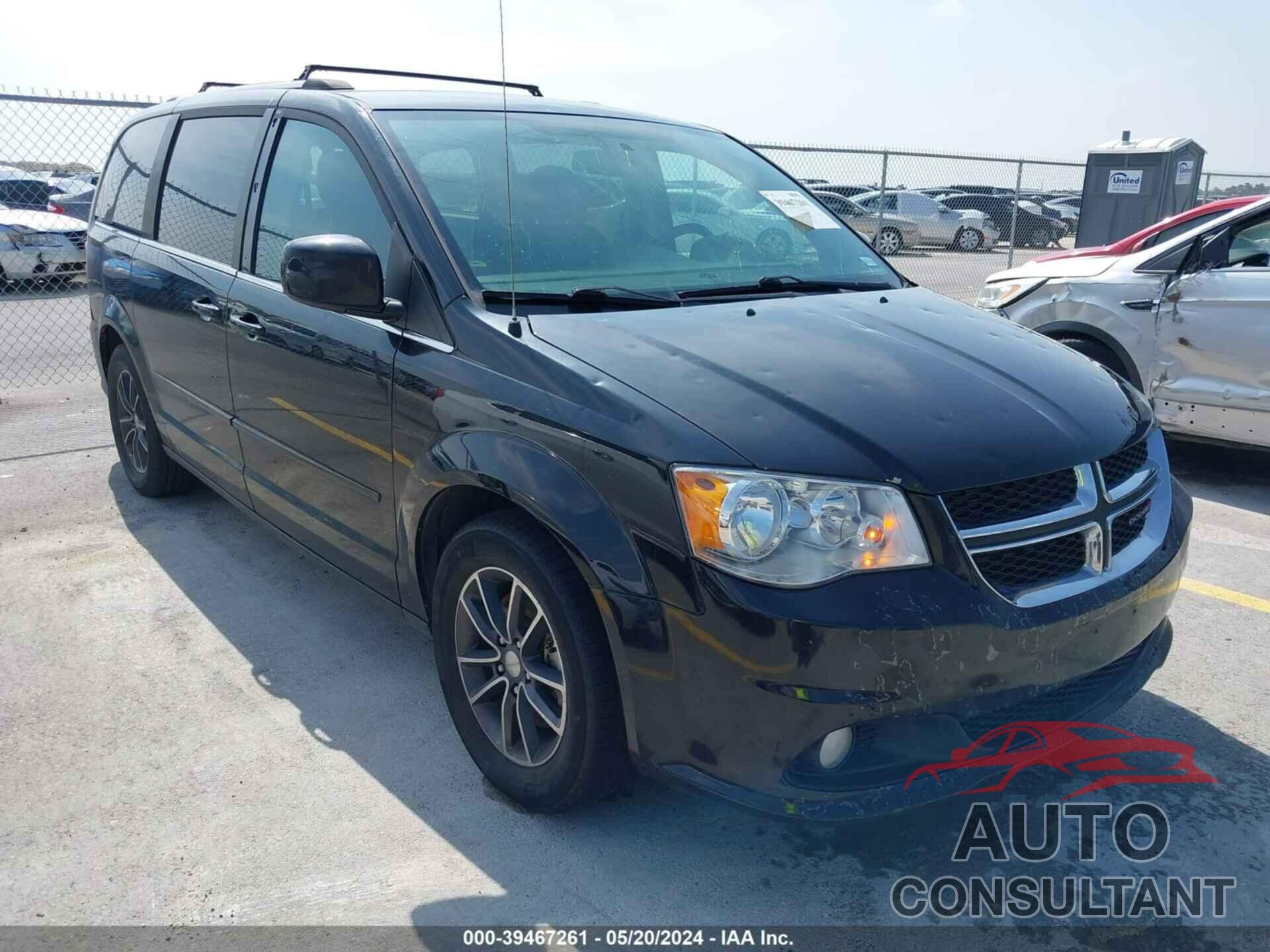 DODGE GRAND CARAVAN 2017 - 2C4RDGCG6HR852755