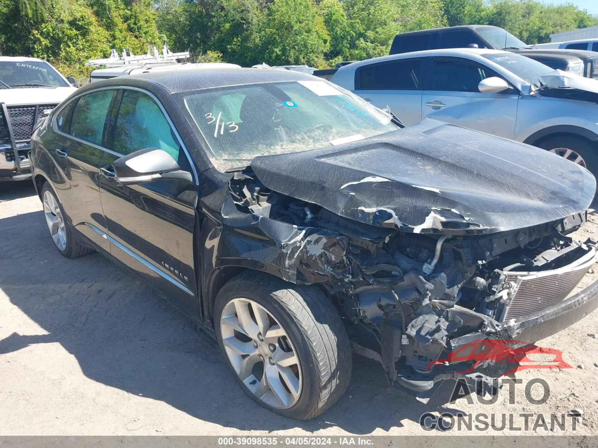 CHEVROLET IMPALA 2018 - 2G1125S36J9129427