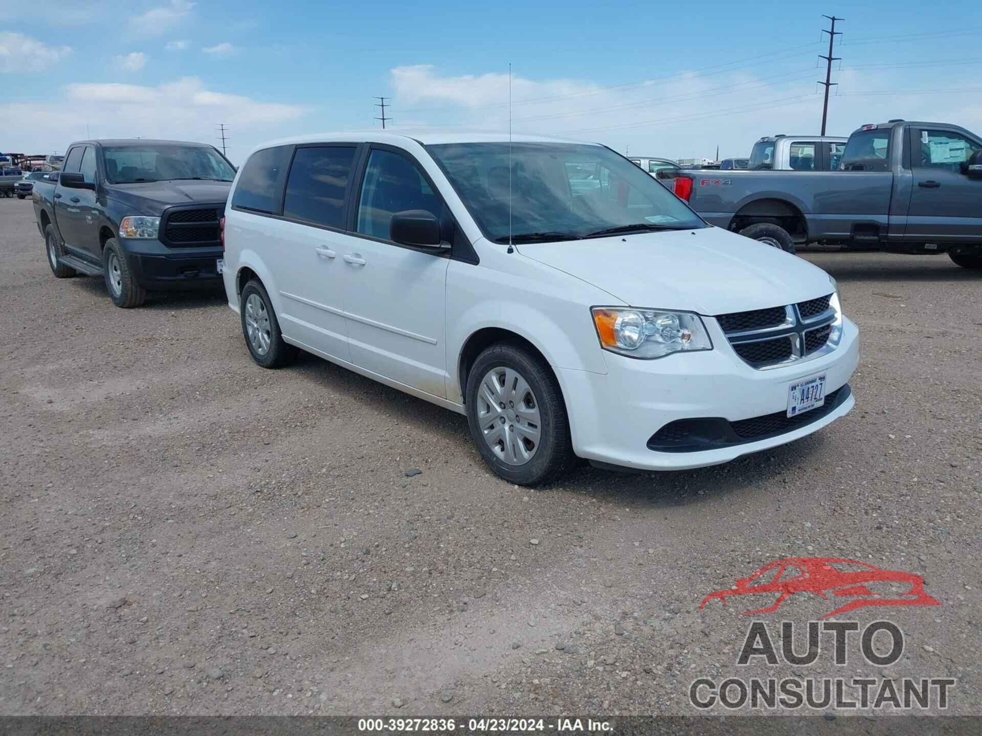 DODGE GRAND CARAVAN 2016 - 2C4RDGBG7GR122496