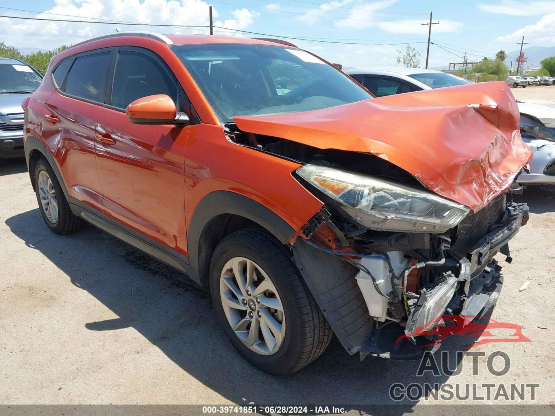 HYUNDAI TUCSON 2016 - KM8J3CA48GU065577