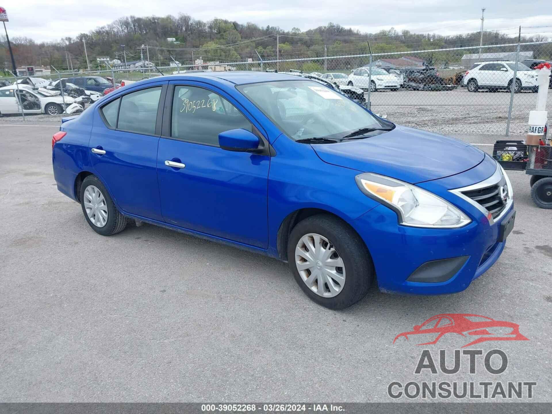 NISSAN VERSA 2017 - 3N1CN7AP0HL840199