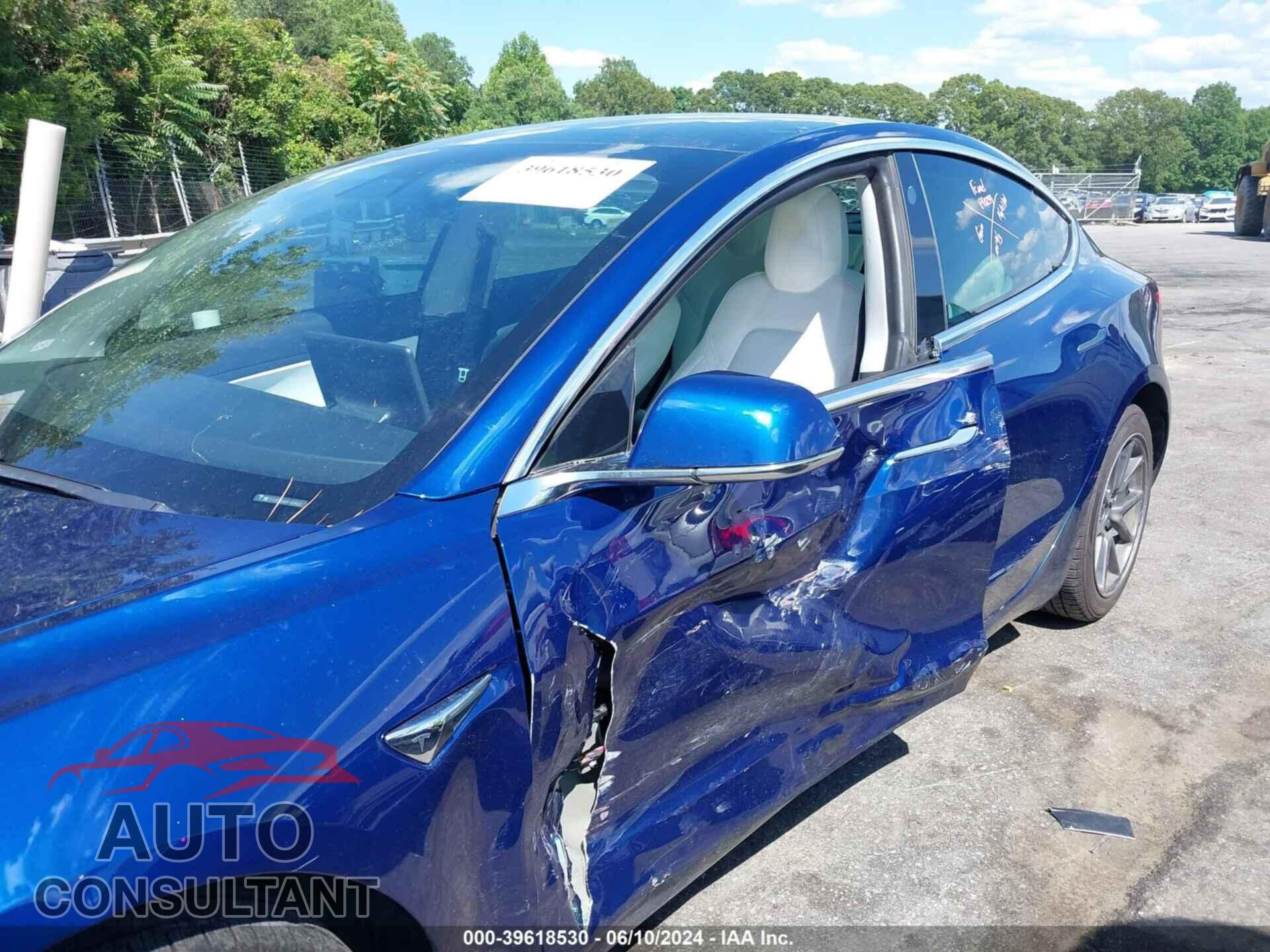 TESLA MODEL 3 2019 - 5YJ3E1EA6KF509021